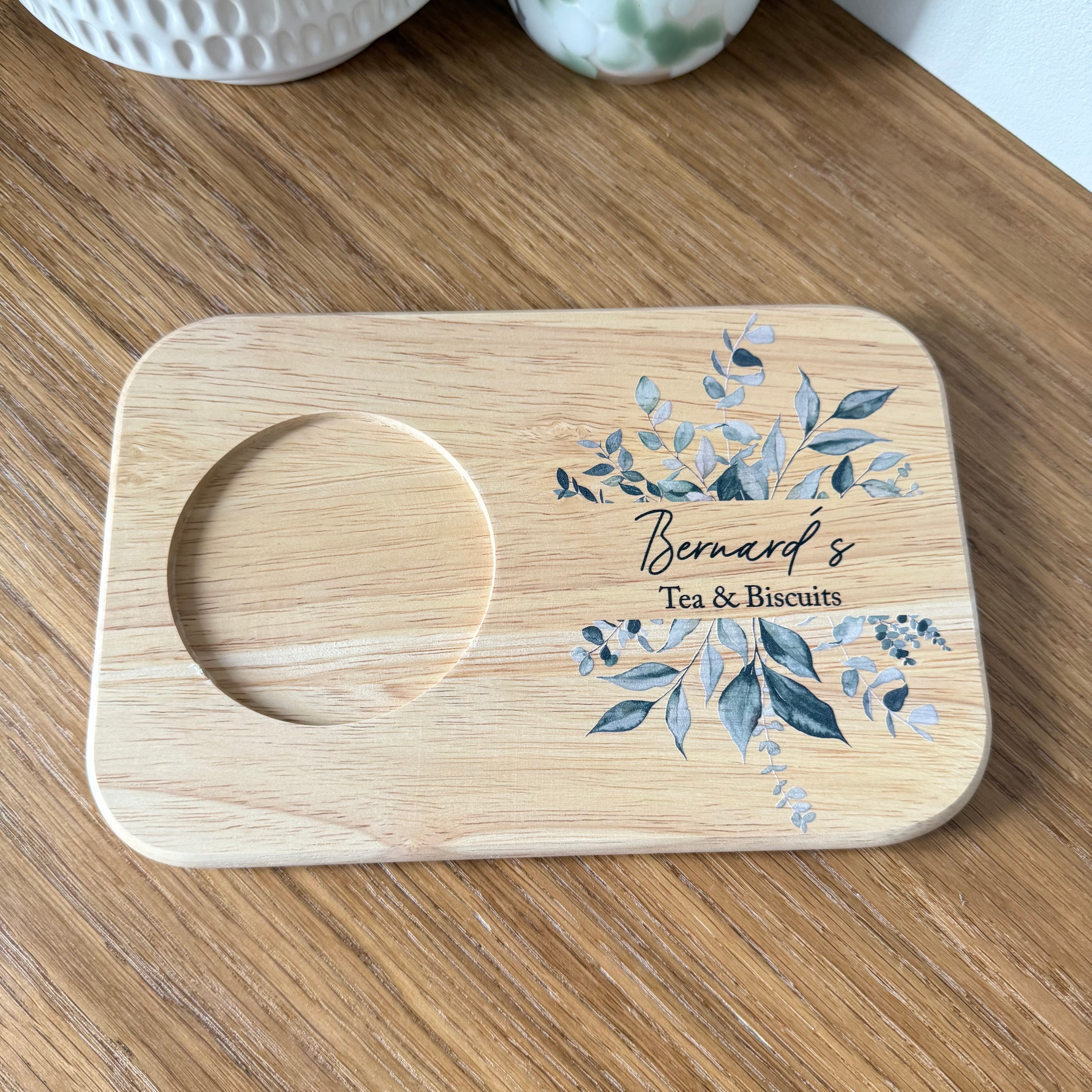 Eucalyptus Tea & Biscuits Board