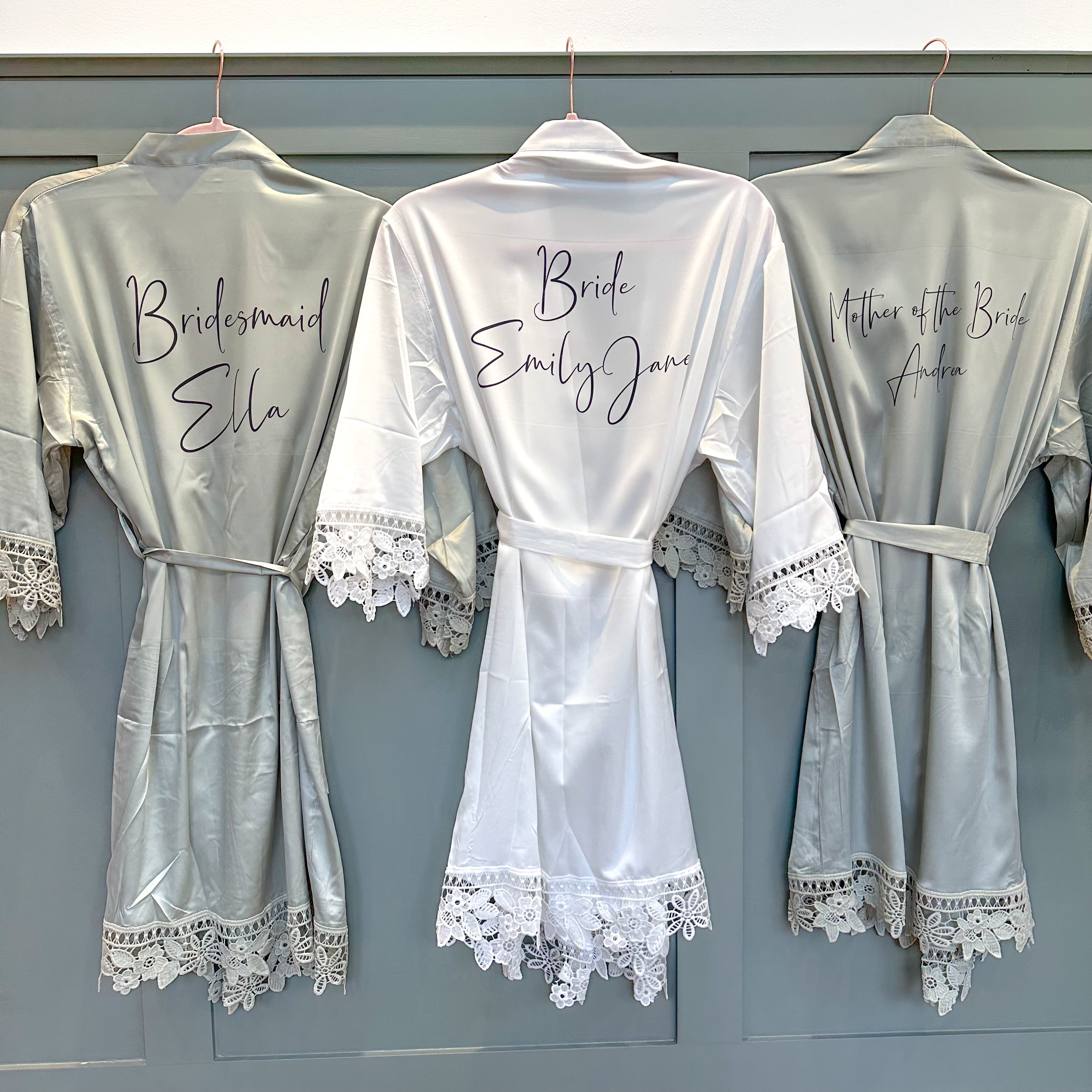 Elegant Text Robe
