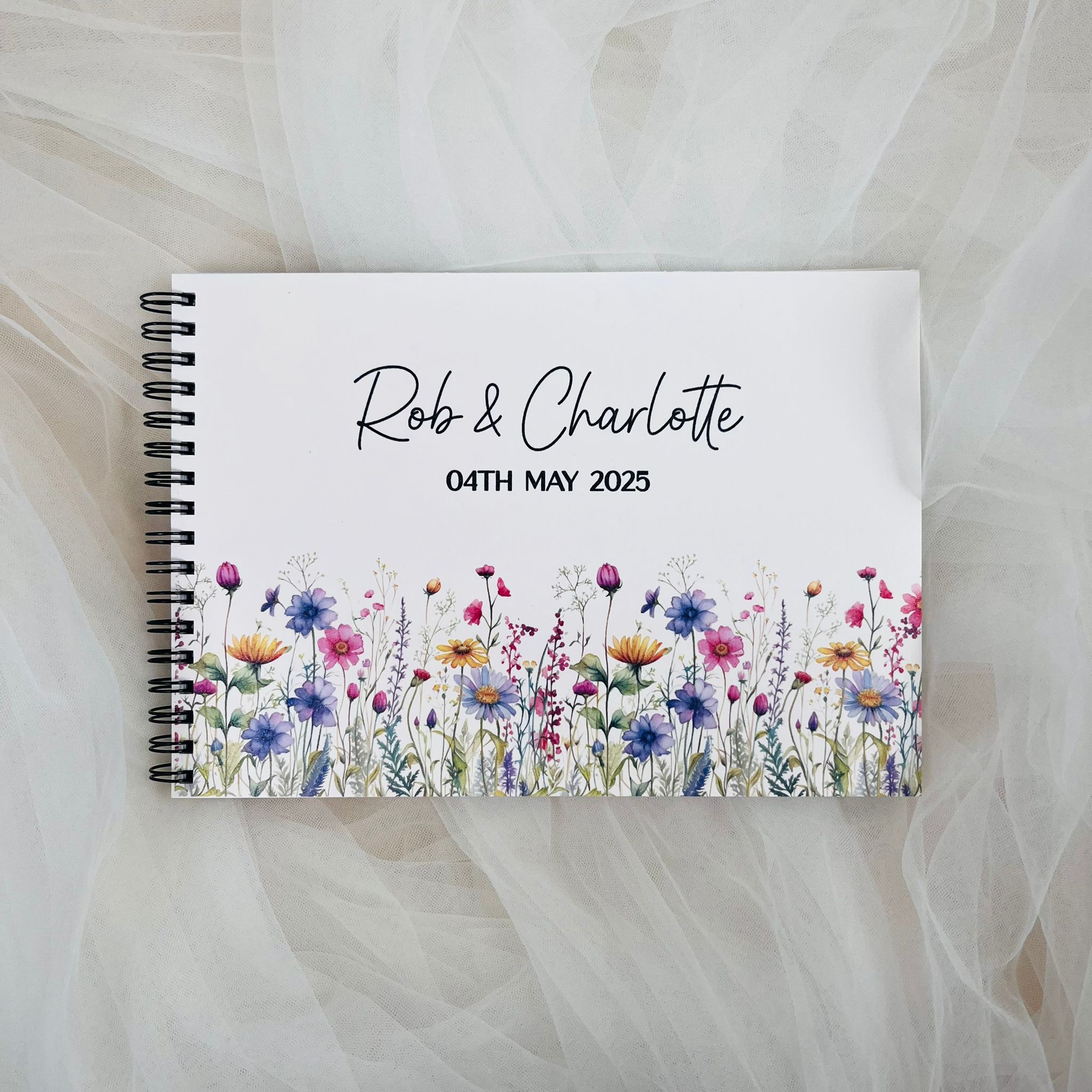 A5 Wildflowers Guestbook