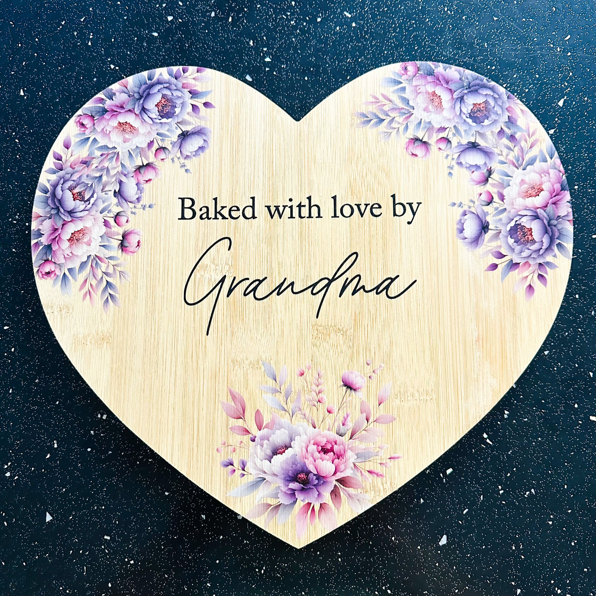 Personalised Heart Chopping Board