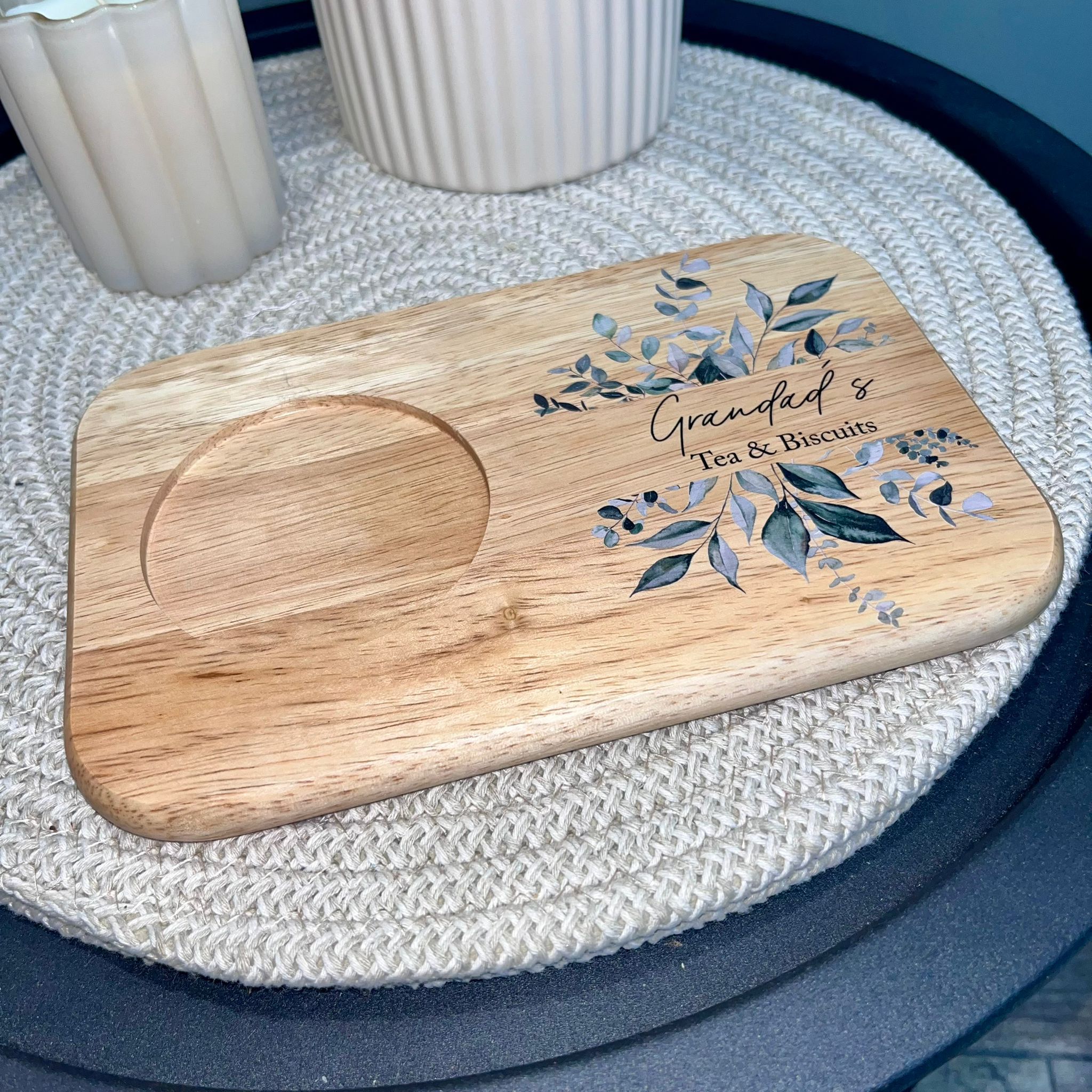 Eucalyptus Tea & Biscuits Board