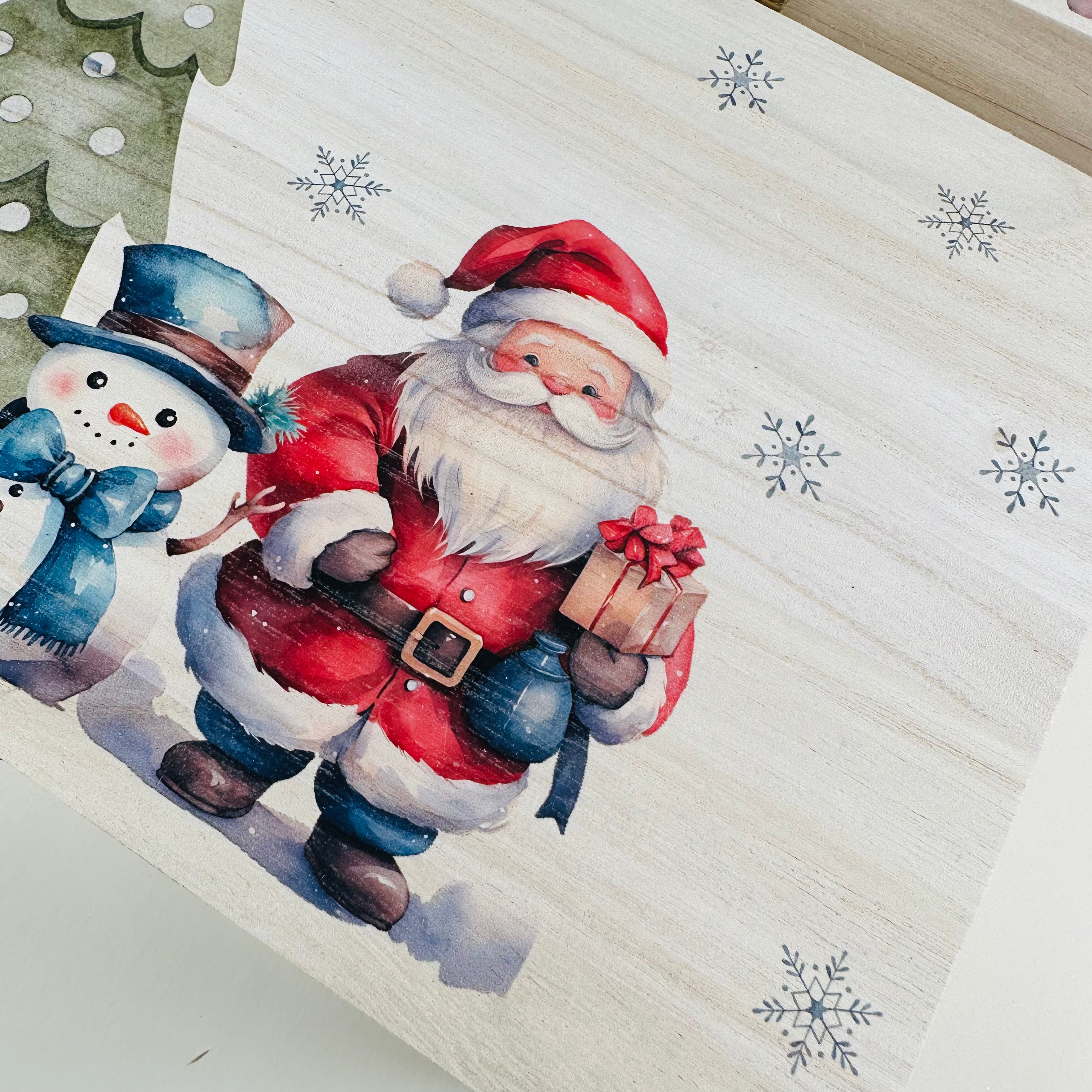 Santa and Snowman Christmas Eve Box