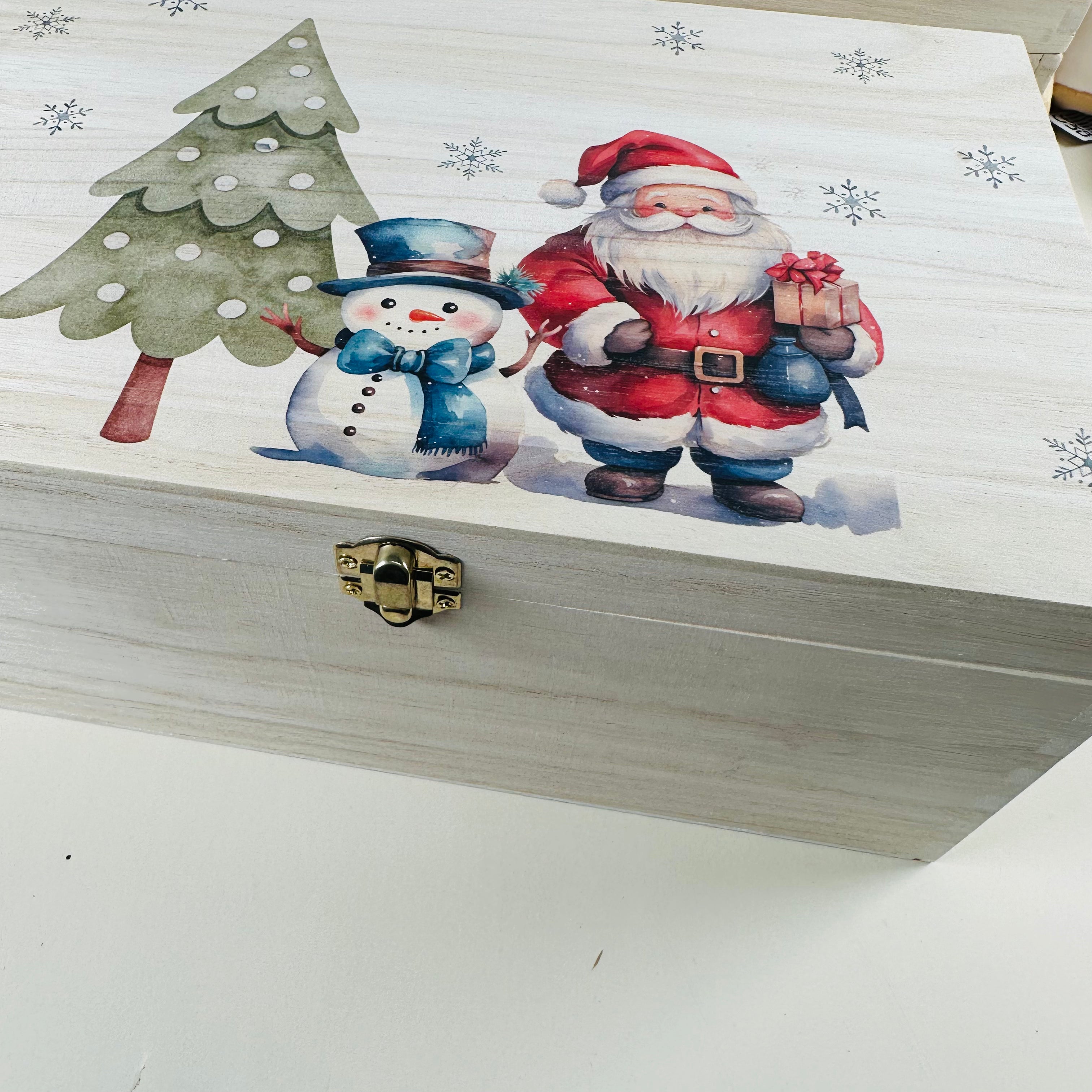 Santa and Snowman Christmas Eve Box