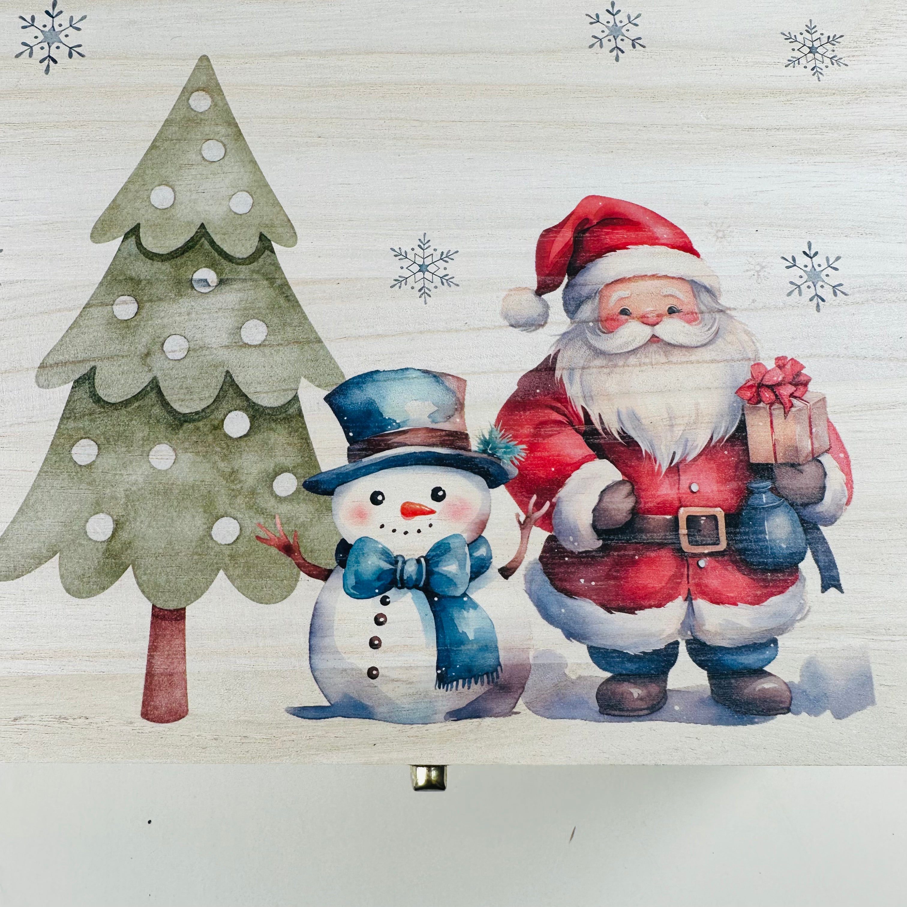Santa and Snowman Christmas Eve Box