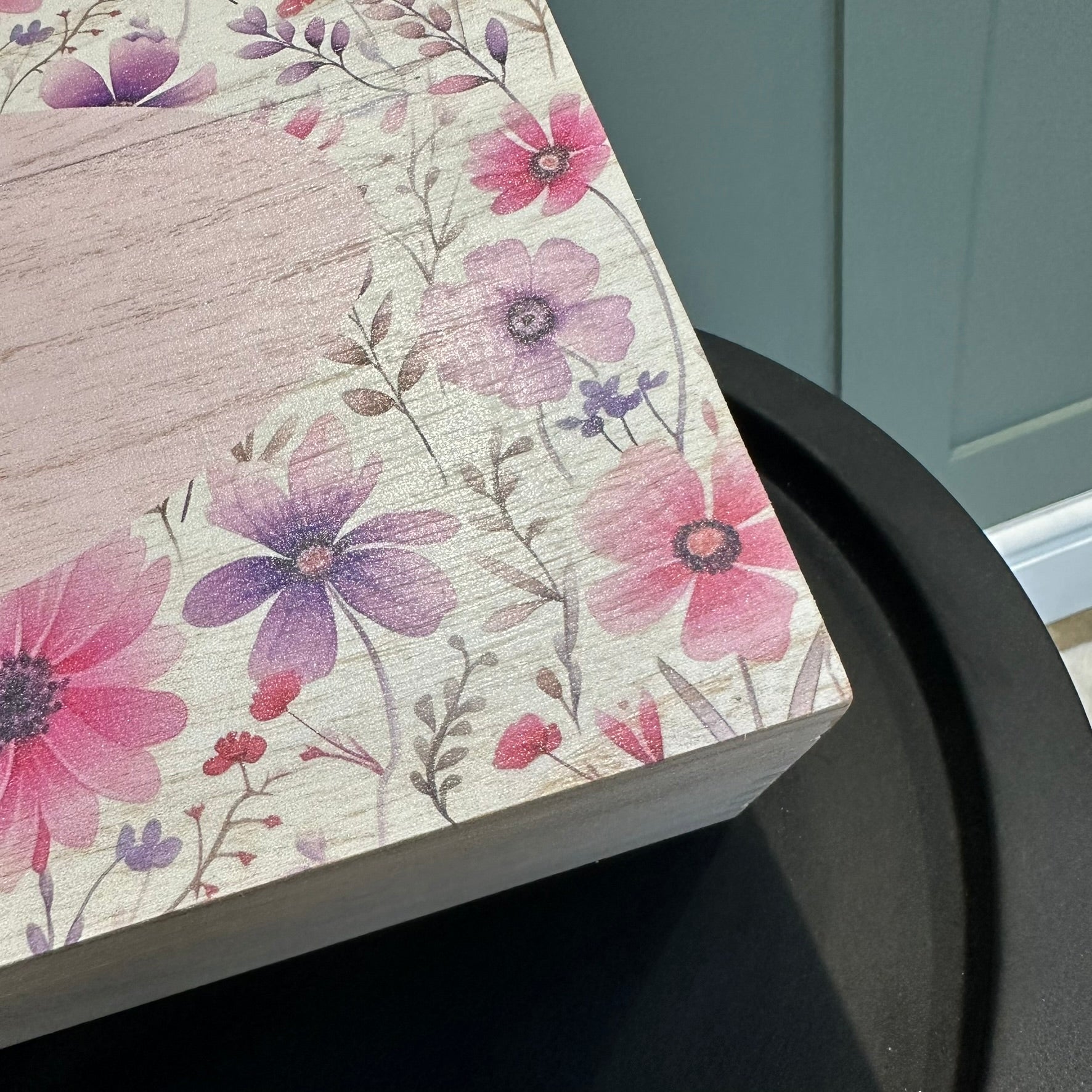 Keepsake Wooden Box - Posies