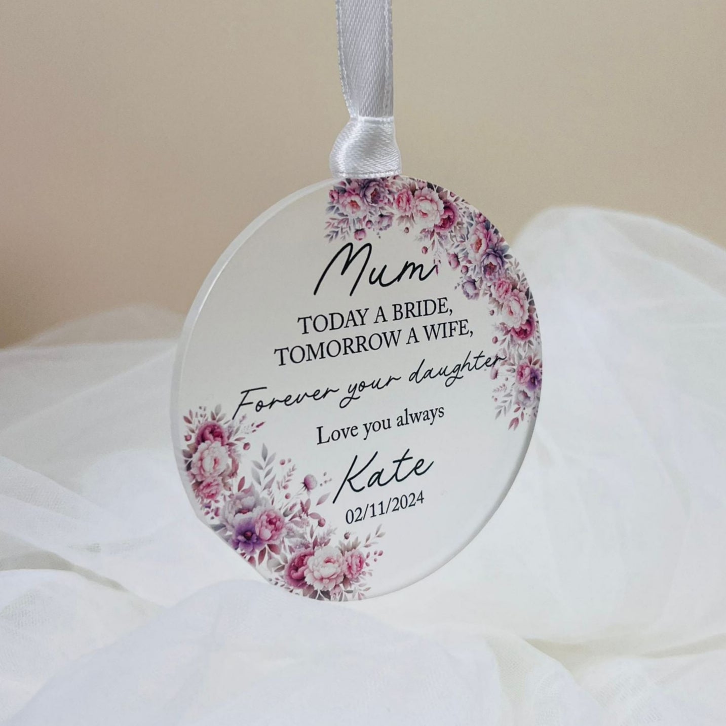 Mother of the Bride Ornament