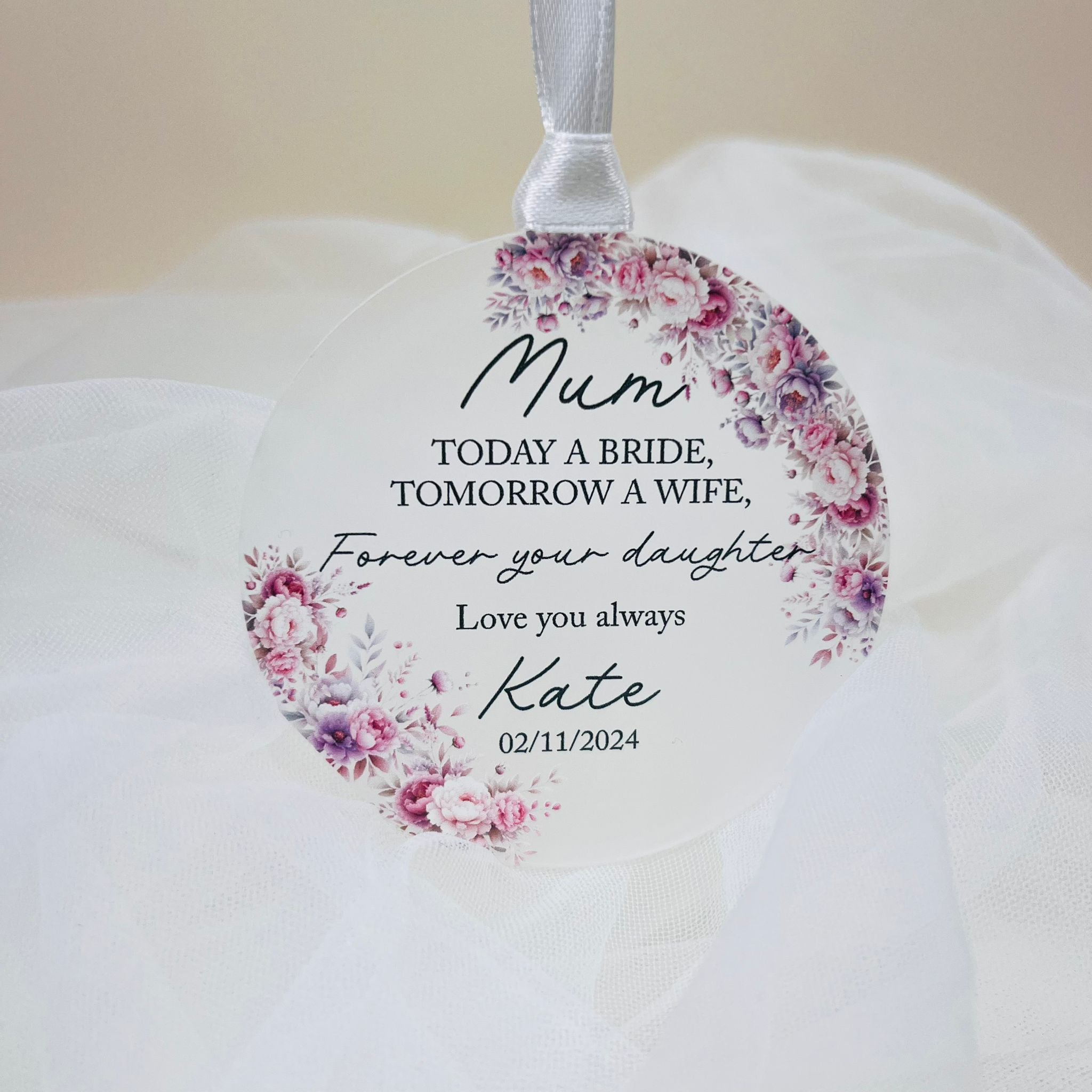 Mother of the Bride Ornament