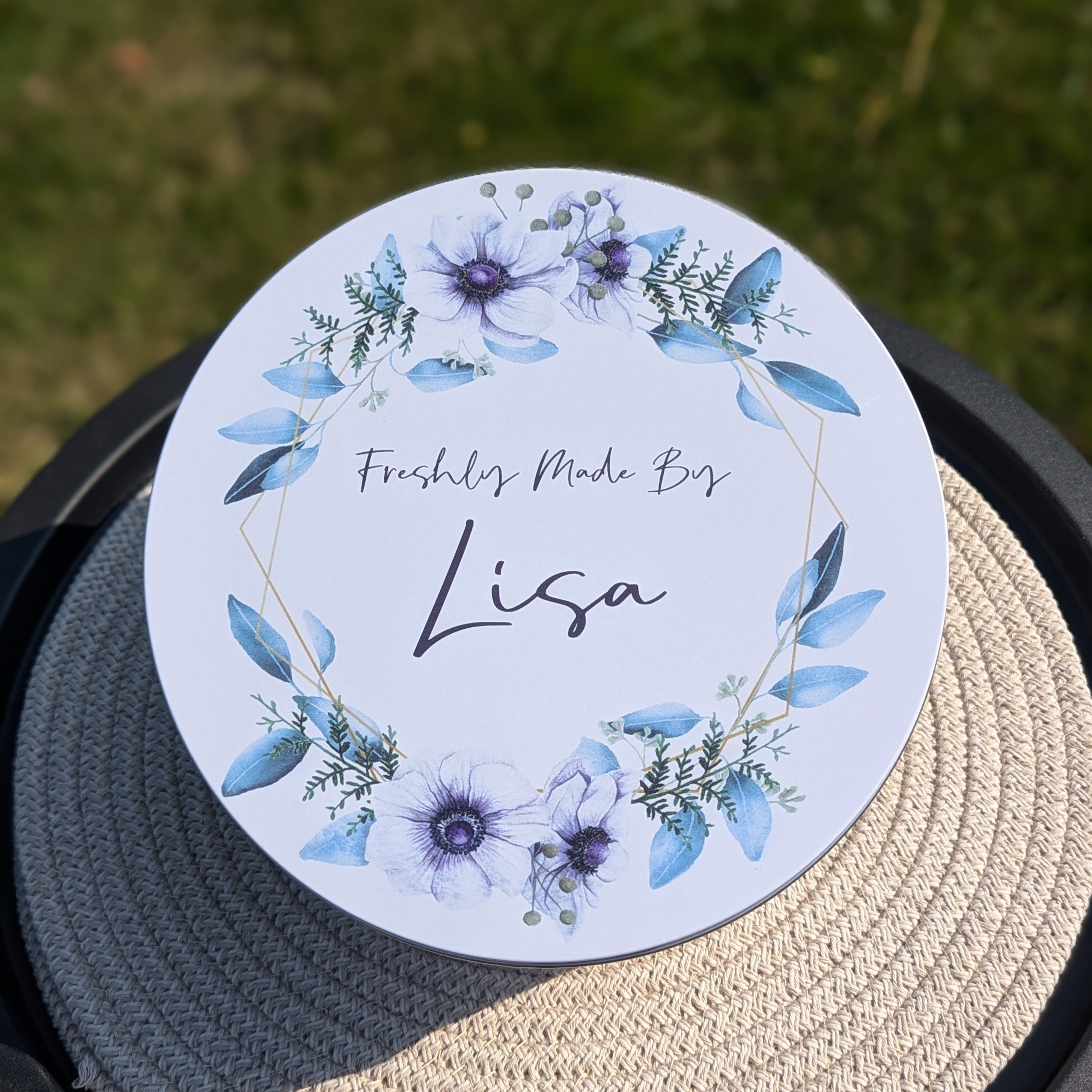 Lisa Eucalyptus Large Cake Tin