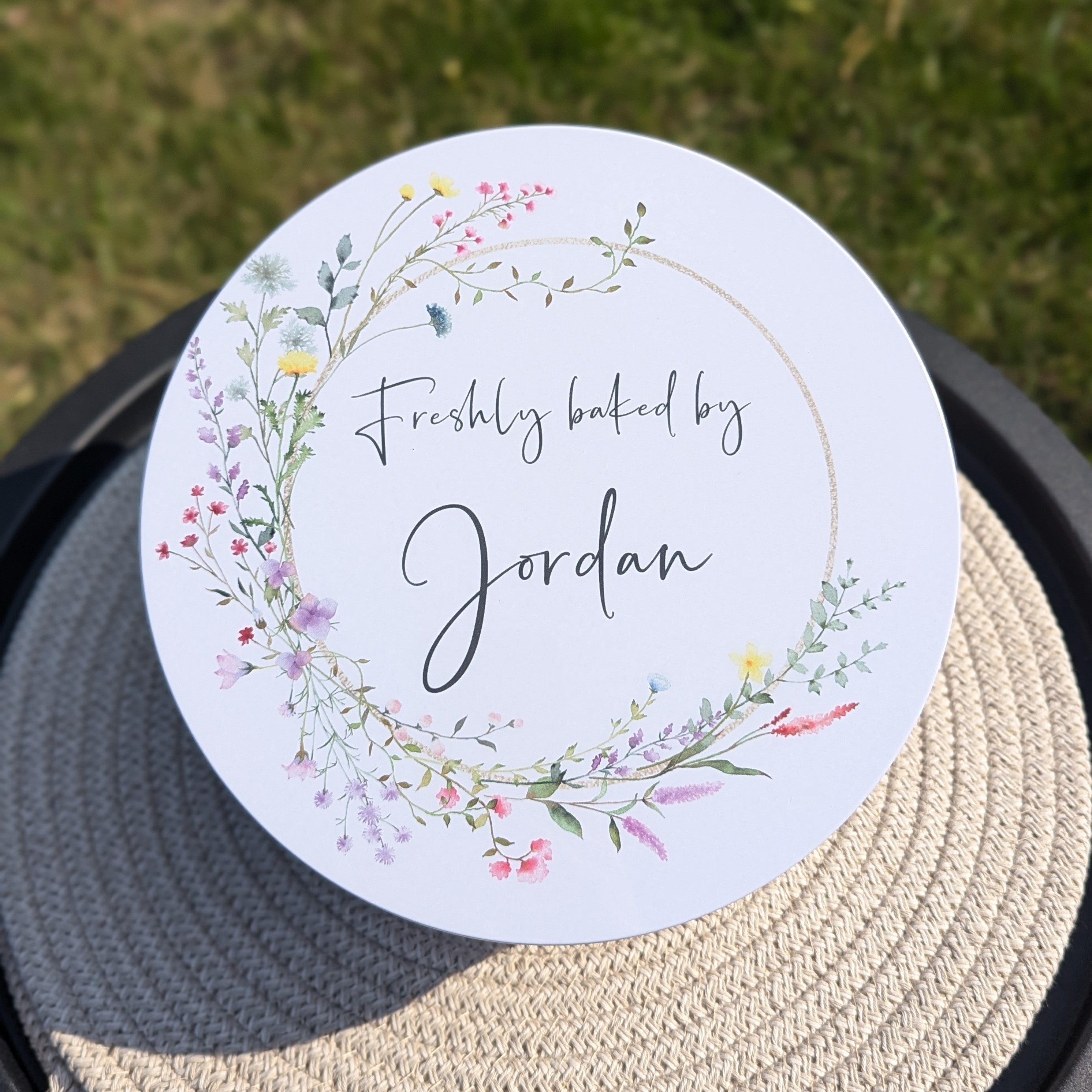 Jordan Wildflowers Large Cake Tin