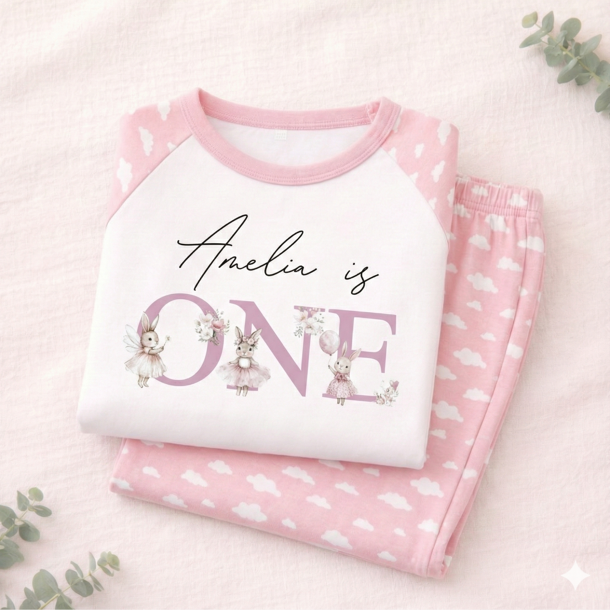 Cloud Pyjamas - Pink