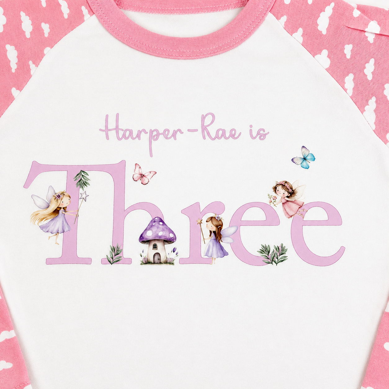 Pink - Cloud Fairies Pyjamas