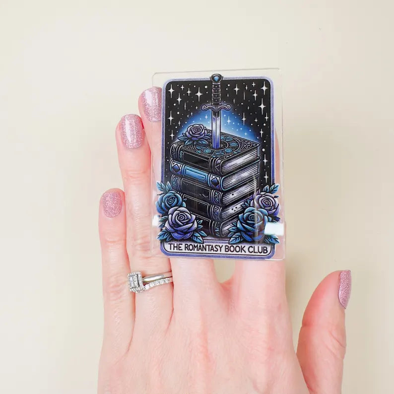 Romantasy Reader Phone or Kindle Grip