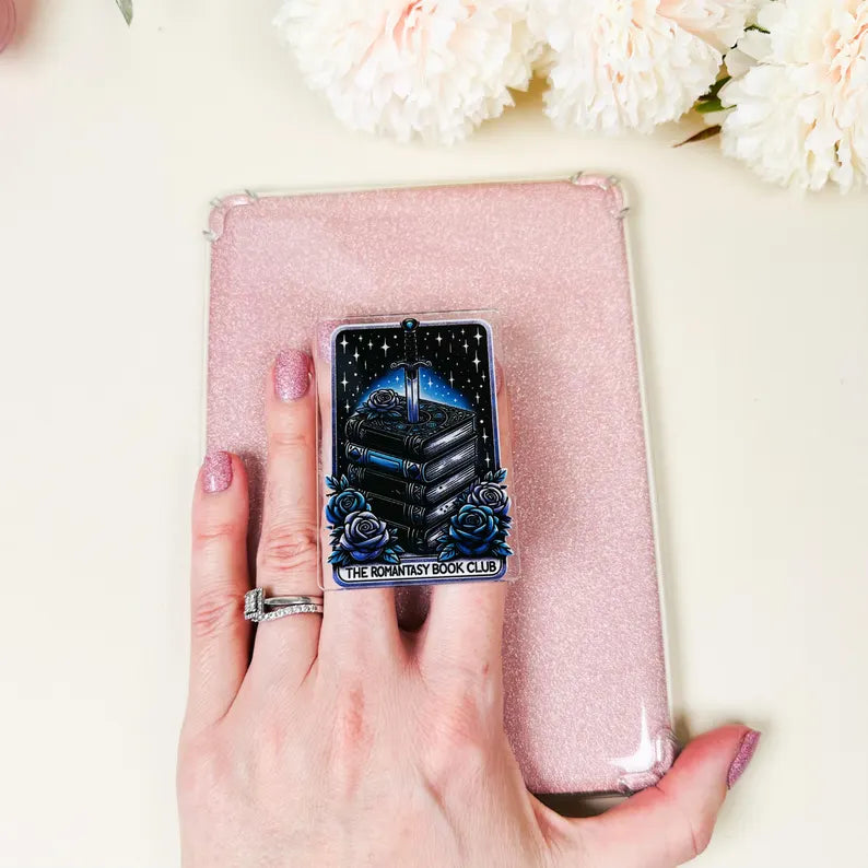 Romantasy Reader Phone or Kindle Grip