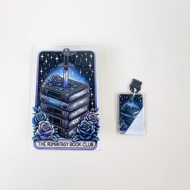 Romantasy Reader Phone or Kindle Grip