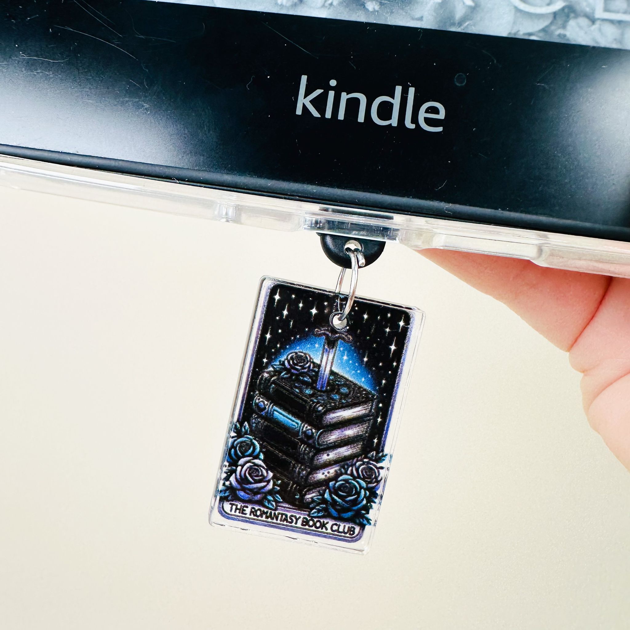Romantasy Reader Phone or Kindle Grip