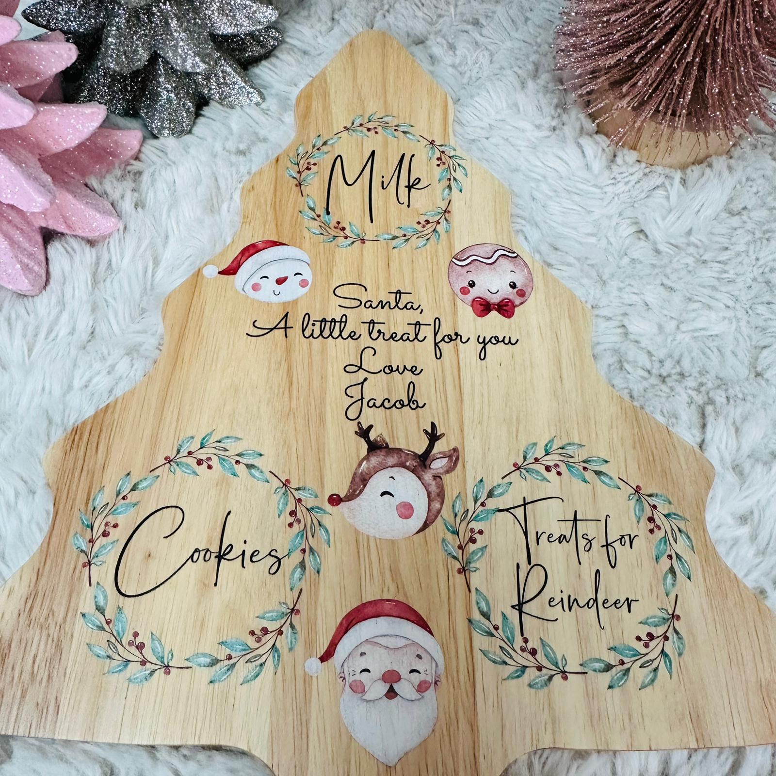 Personalised Treats for Santa Board