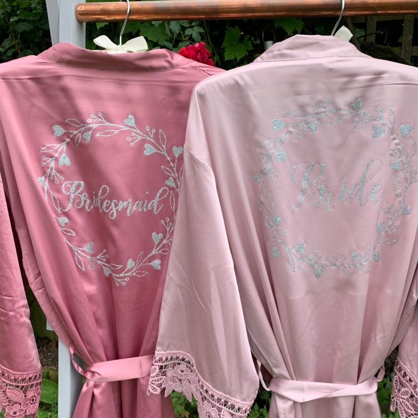 Floral Hoop Robe
