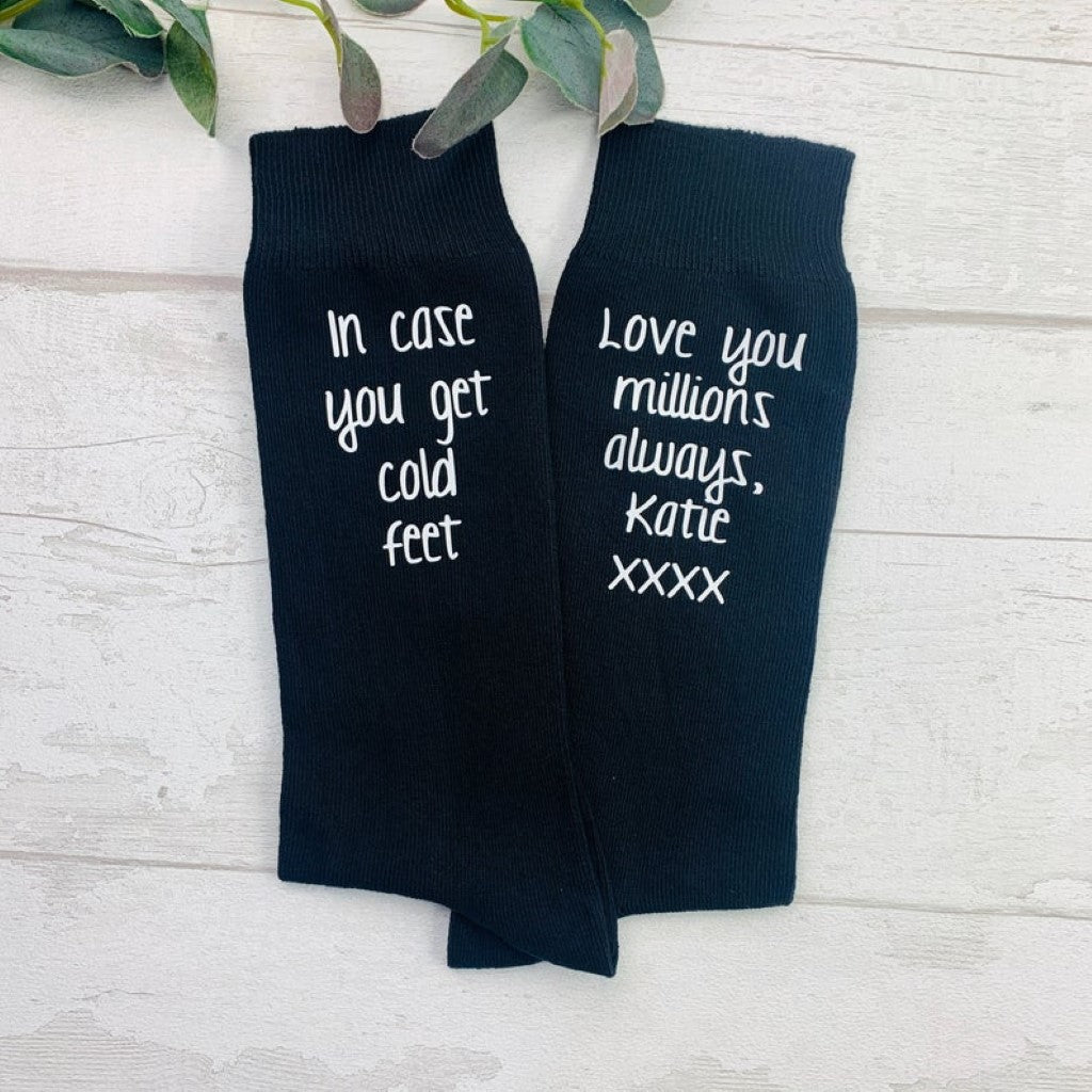 In case you get cold feet Socks