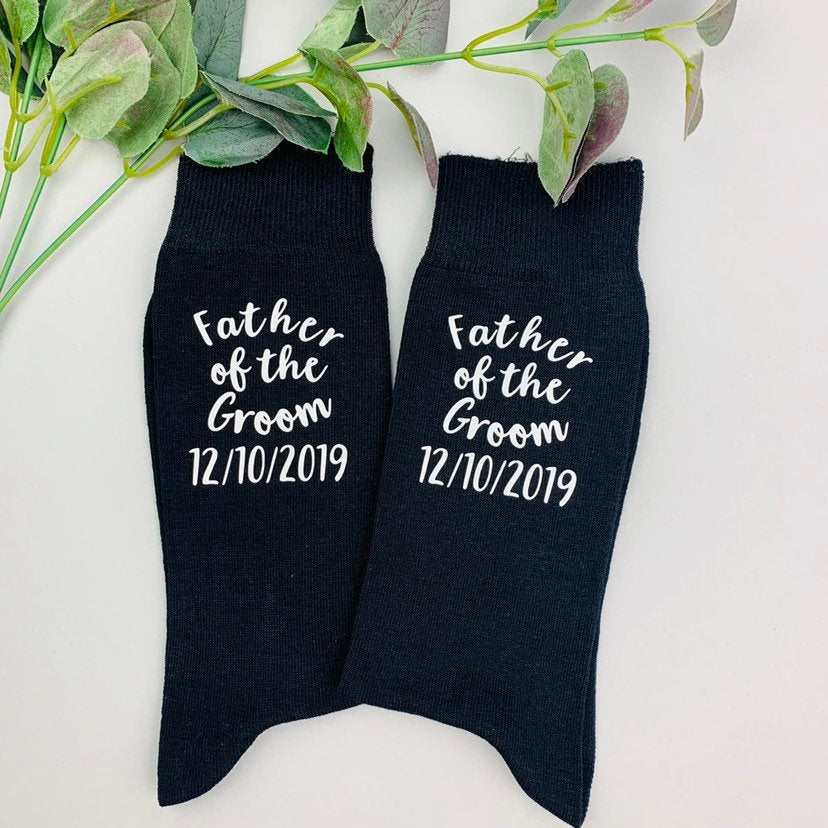 Father of the Groom Socks