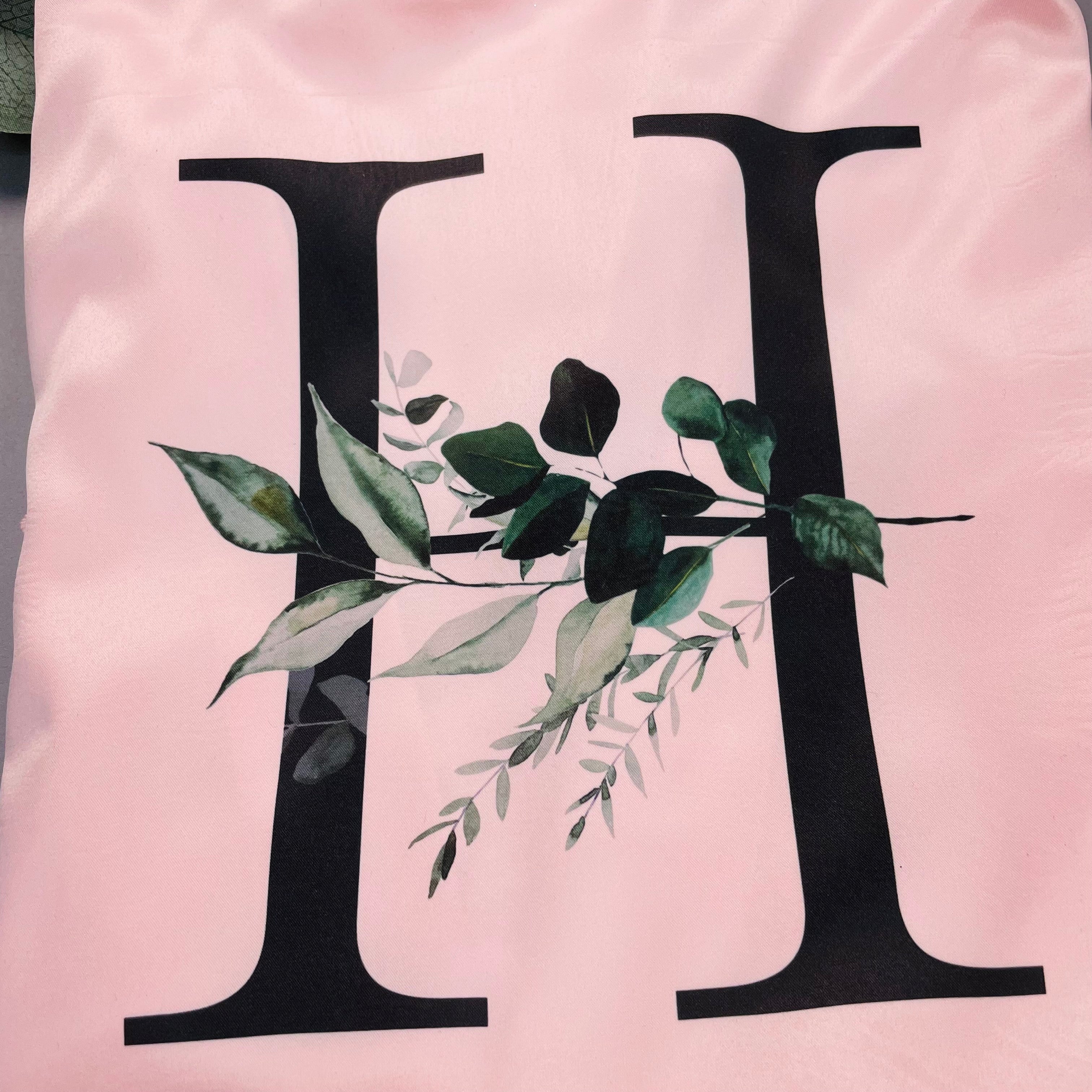 Eucalyptus Initial Robe - Lavender Eight