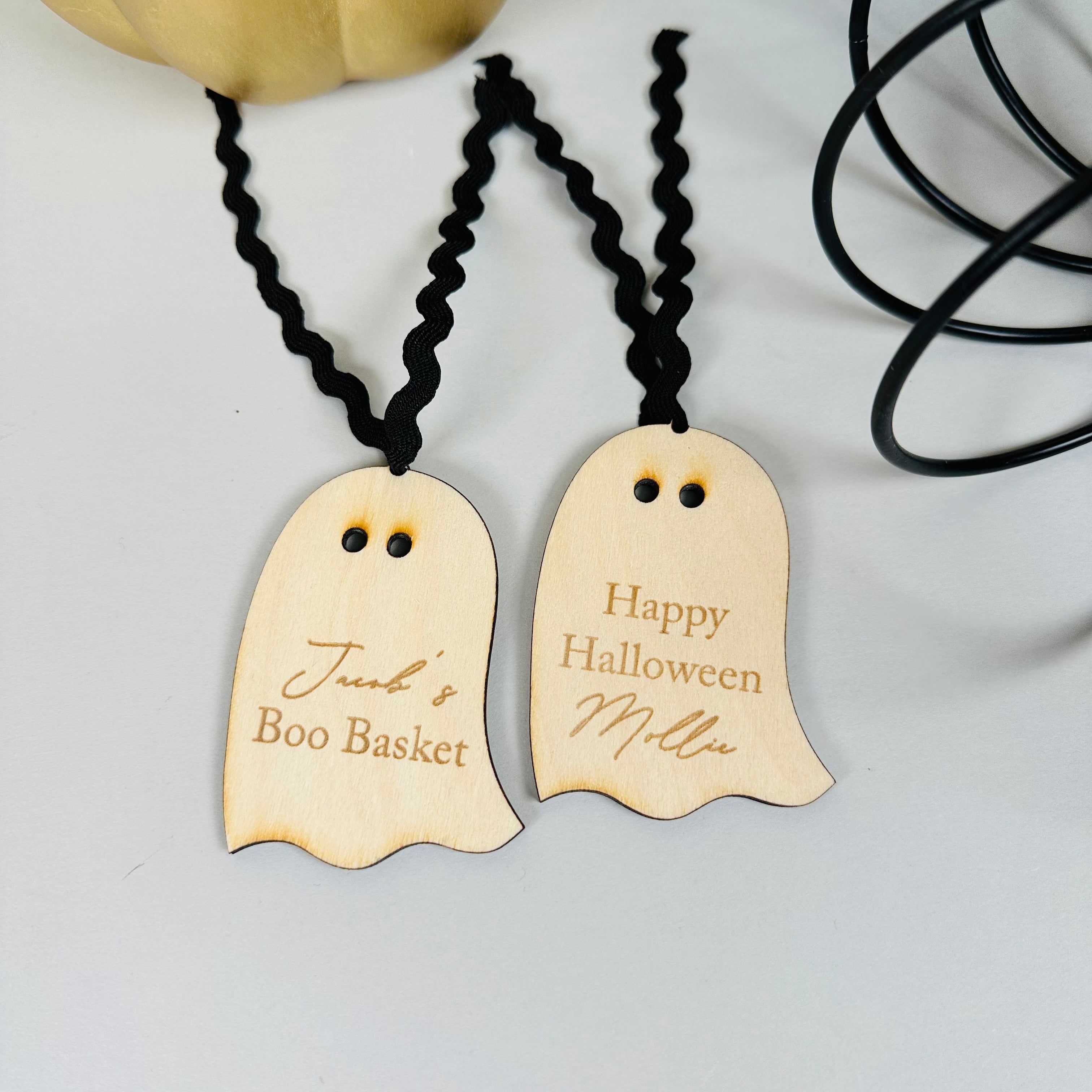 Ghost Halloween Treats Tag