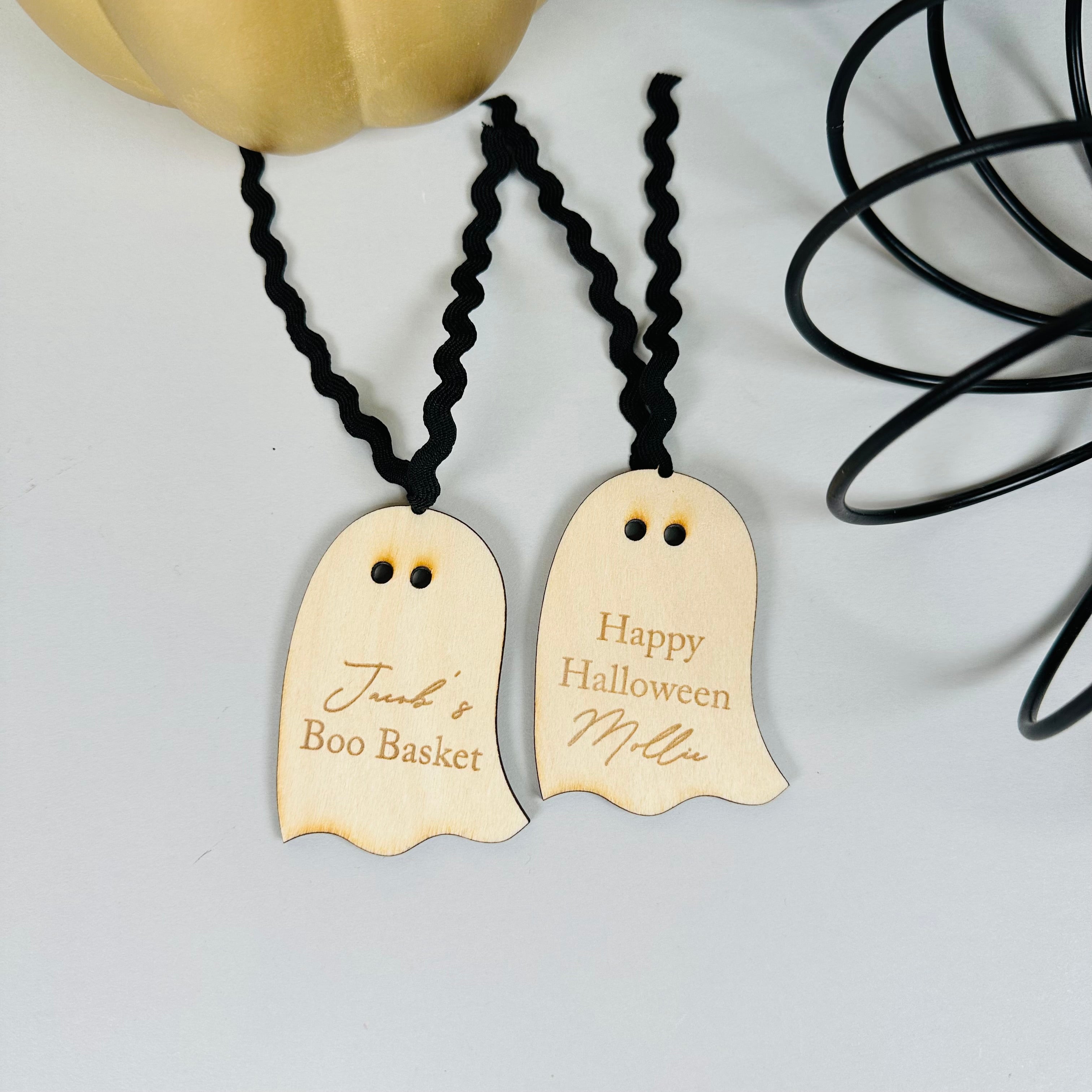 Ghost Halloween Treats Tag