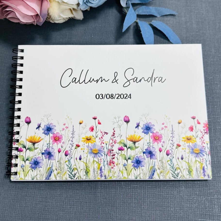 A5 Wildflowers Guestbook