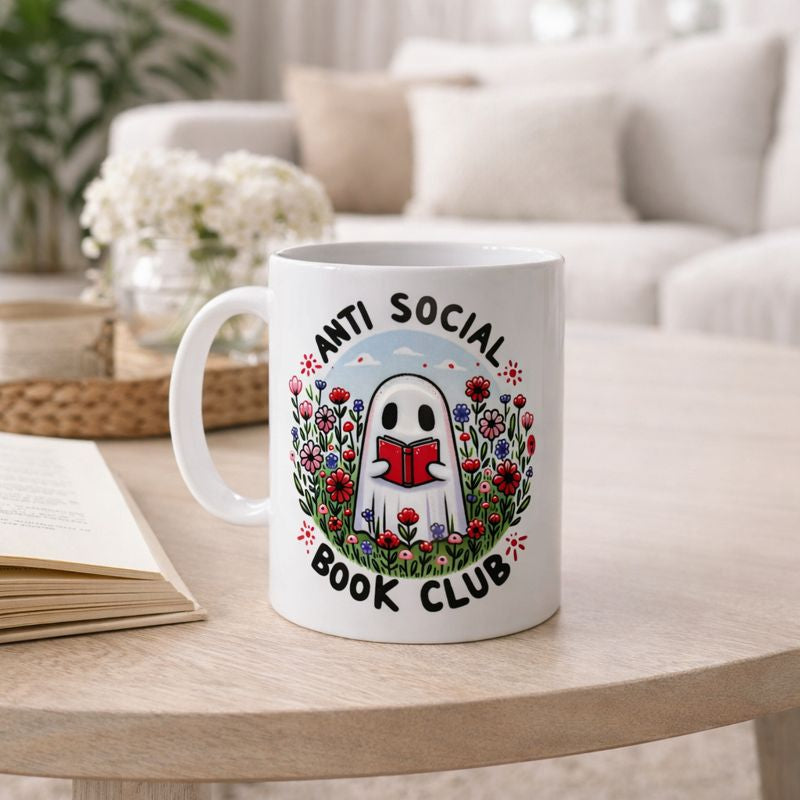 Anti Social Book Club Mug