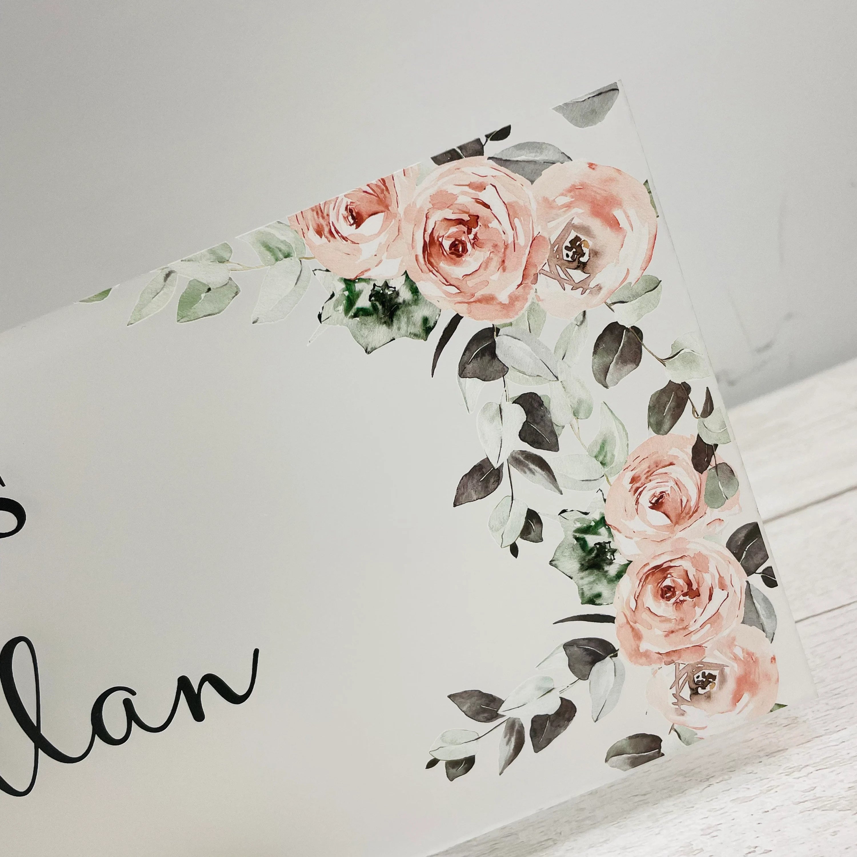 Boho Top Table Sign