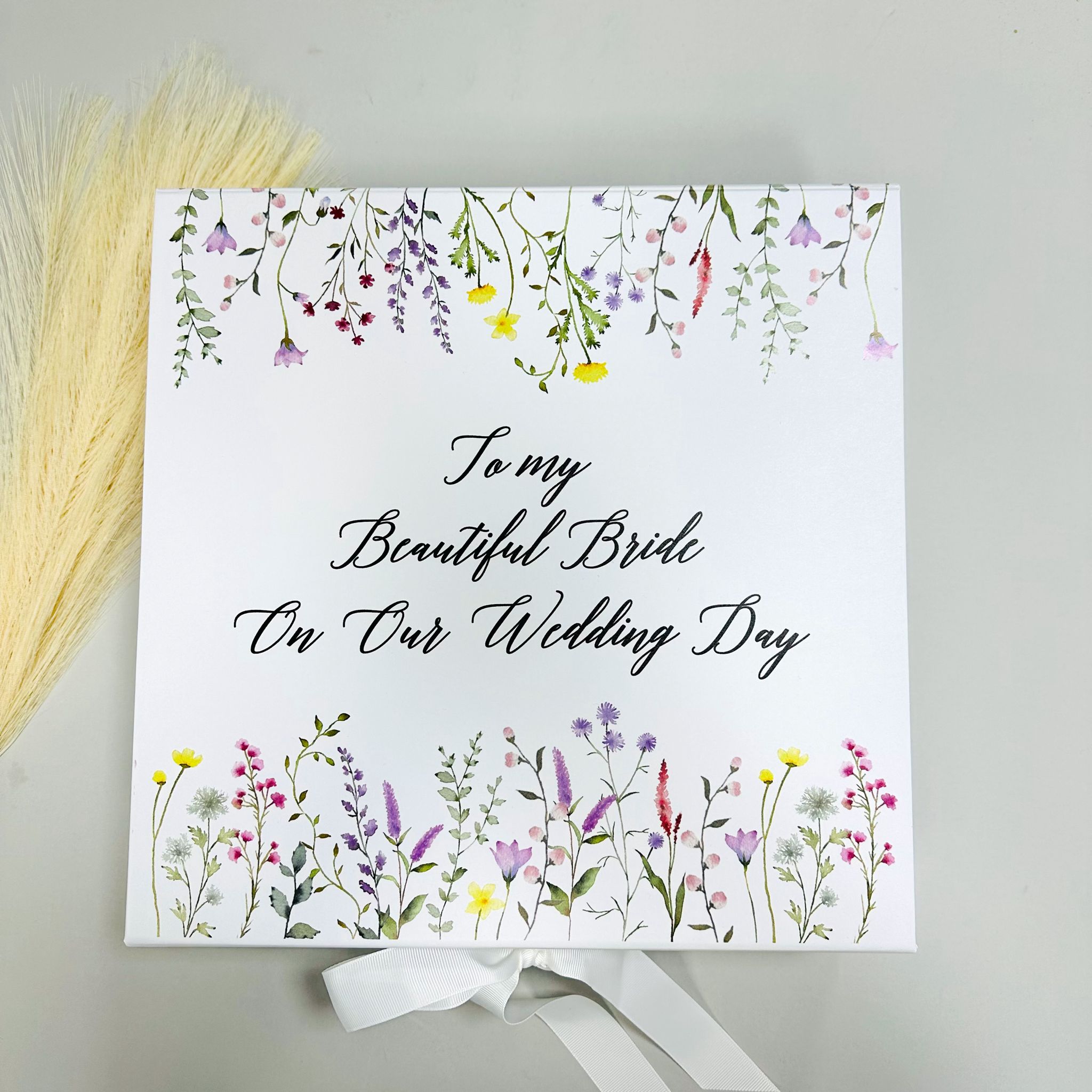 To My Bride - Box - Wildflowers