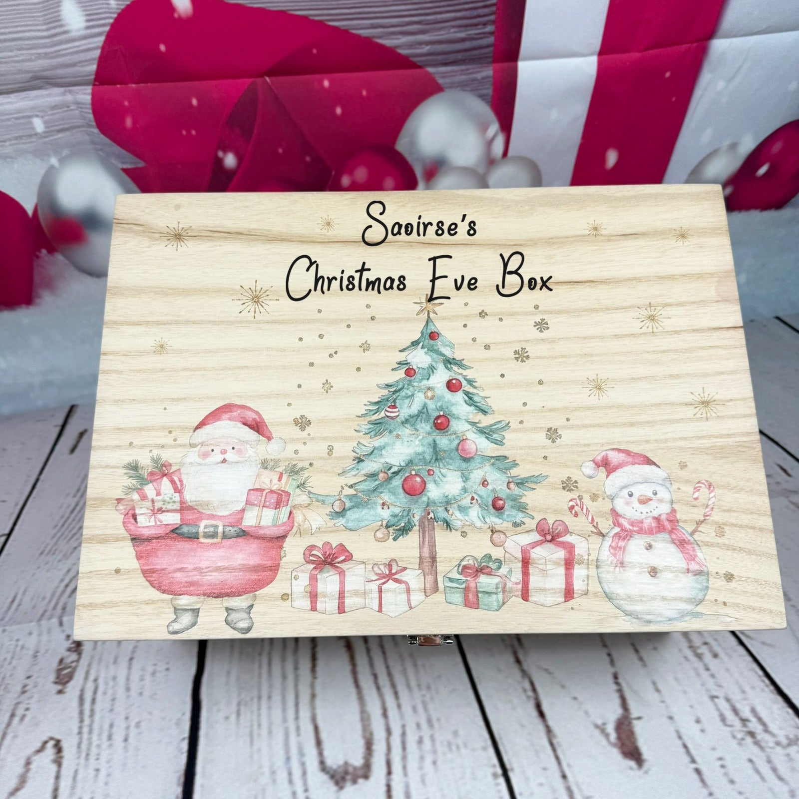 Classic Holiday Theme Christmas Eve Box