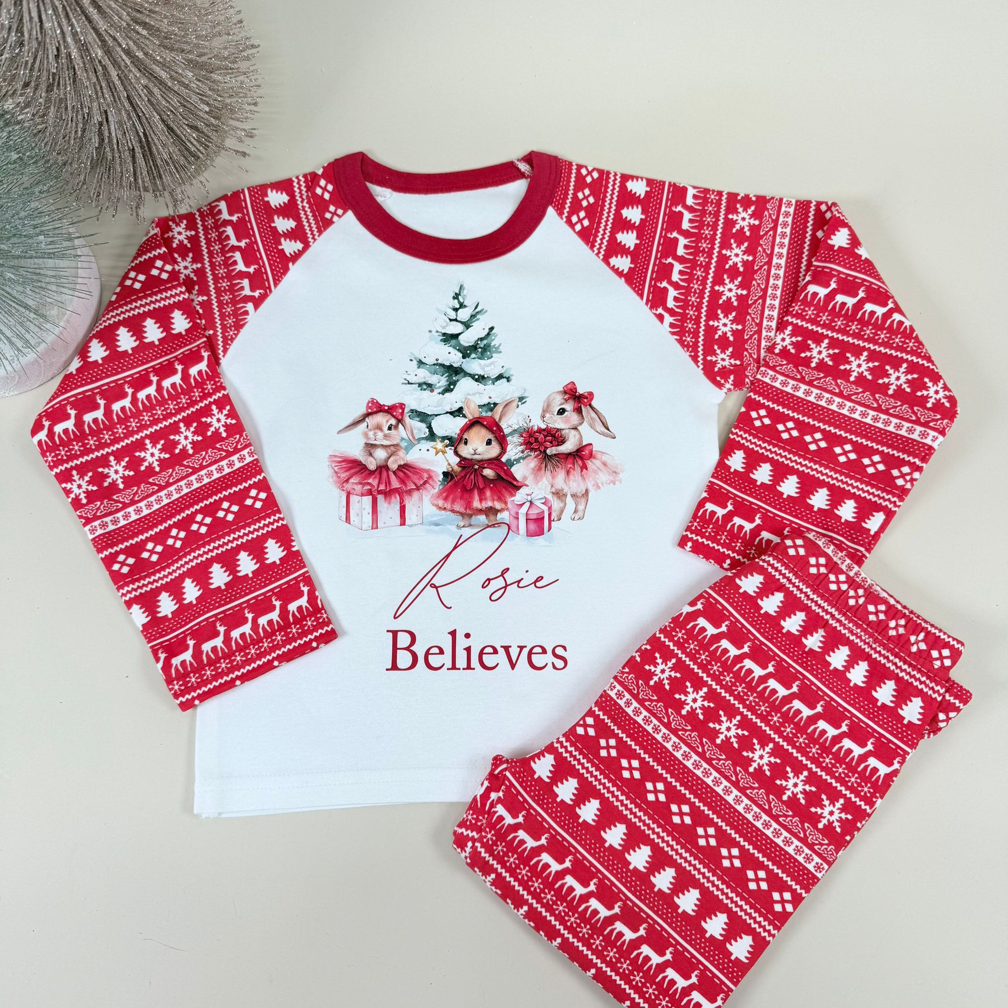 Christmas Bunnies Pyjama Set
