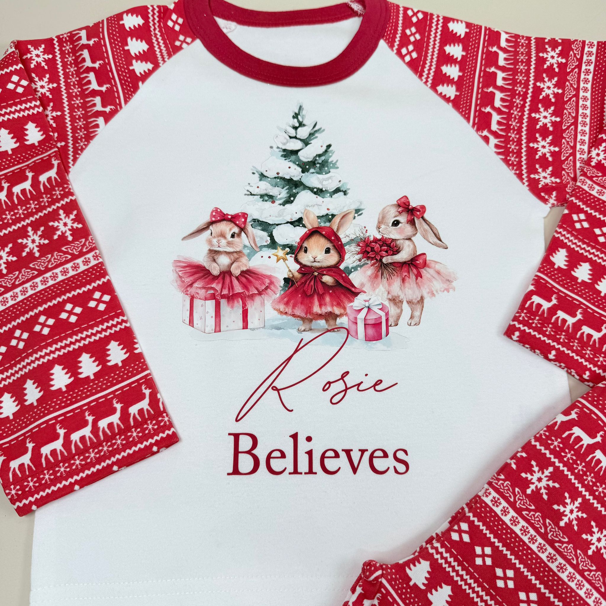 Christmas Bunnies Pyjama Set