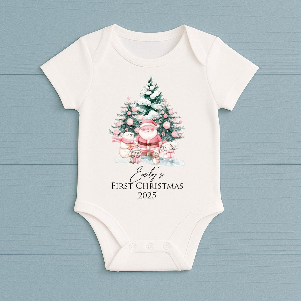 Babies First Christmas Vest
