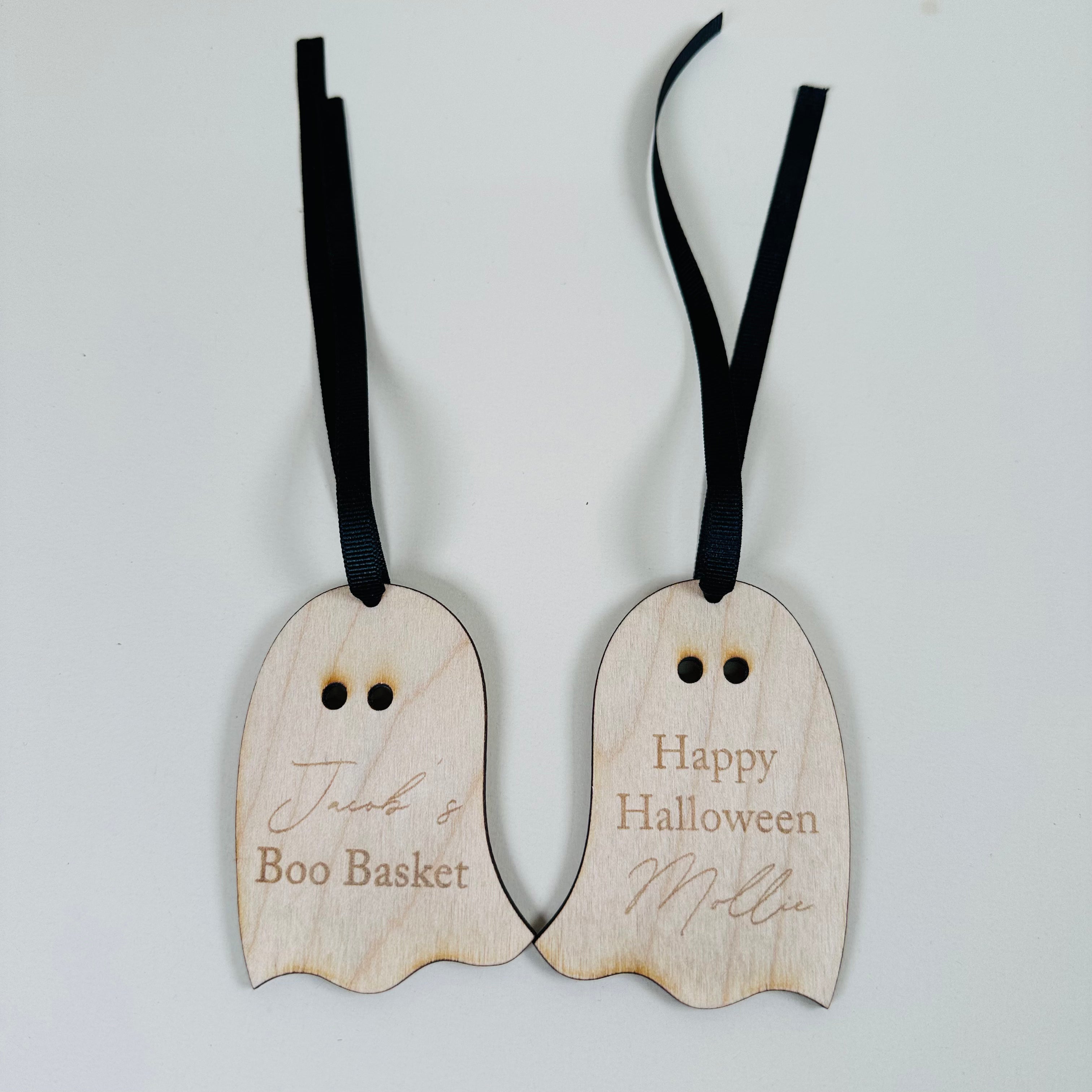 Ghost Halloween Treats Tag