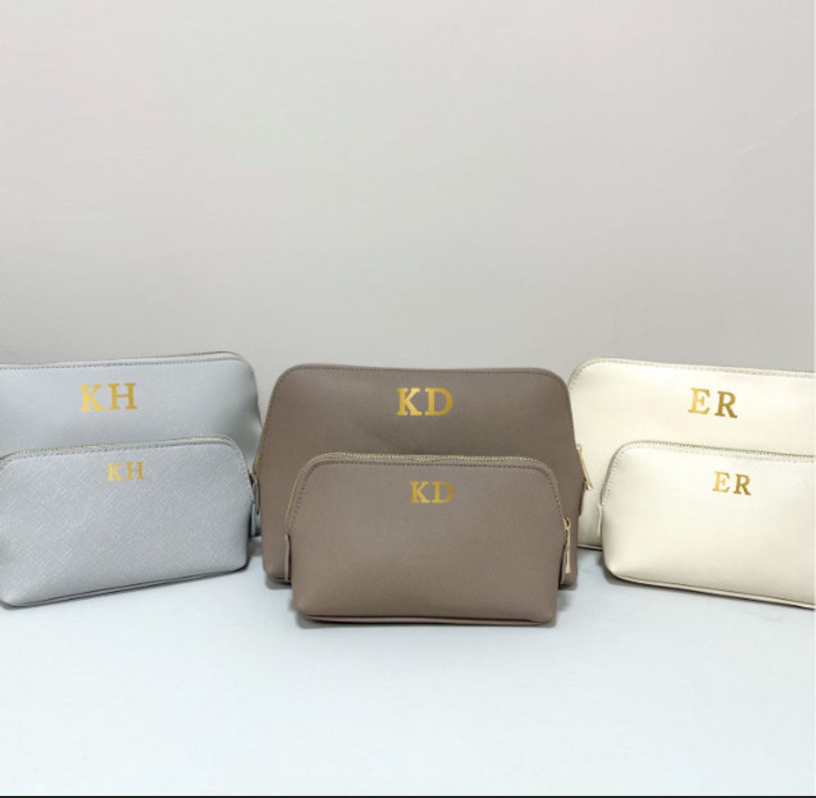 Initials Make Up Bag