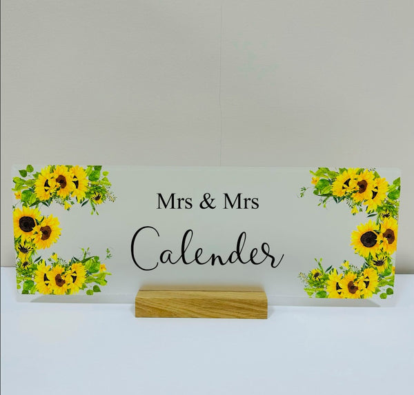 Sunflower Top Table Sign
