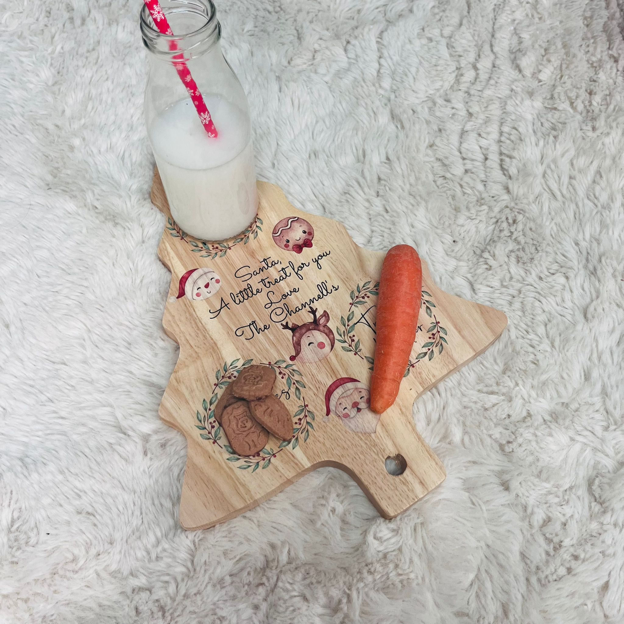Personalised Treats for Santa Board