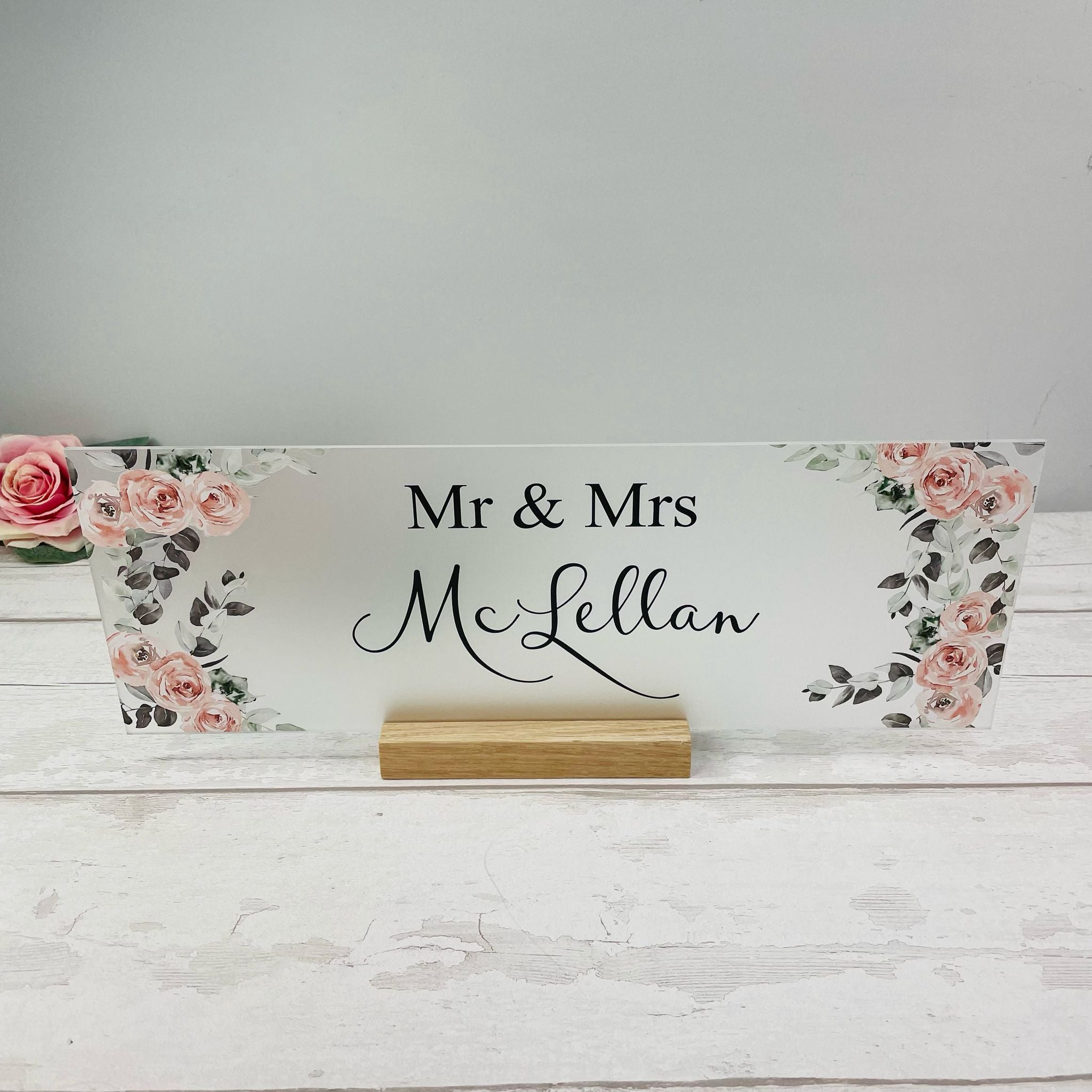 Boho Top Table Sign