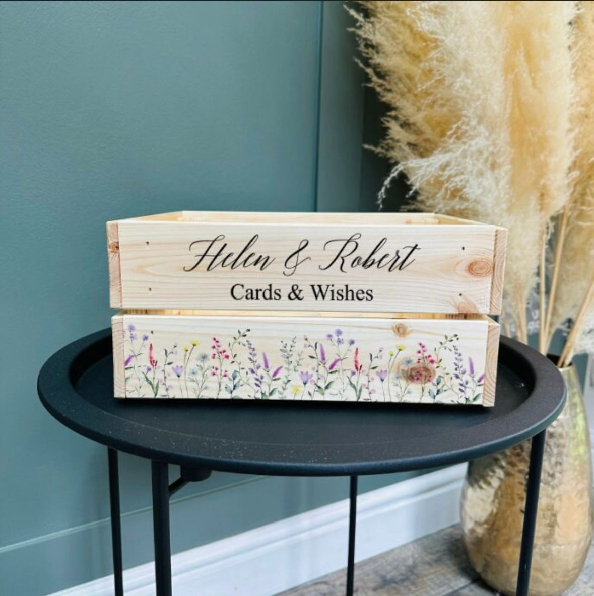 Wedding Cards Crate - Wildflowers