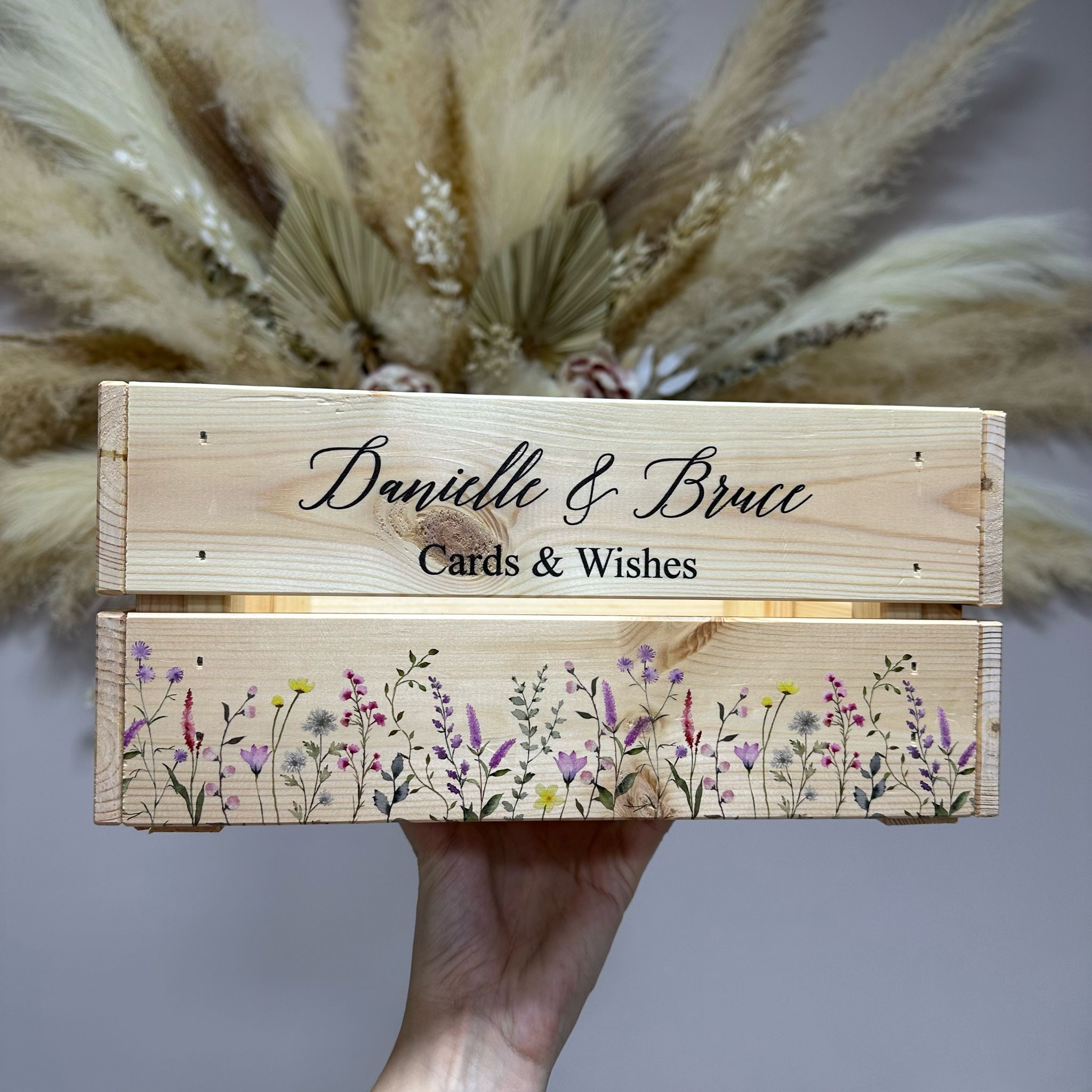 Wedding Cards Crate - Wildflowers