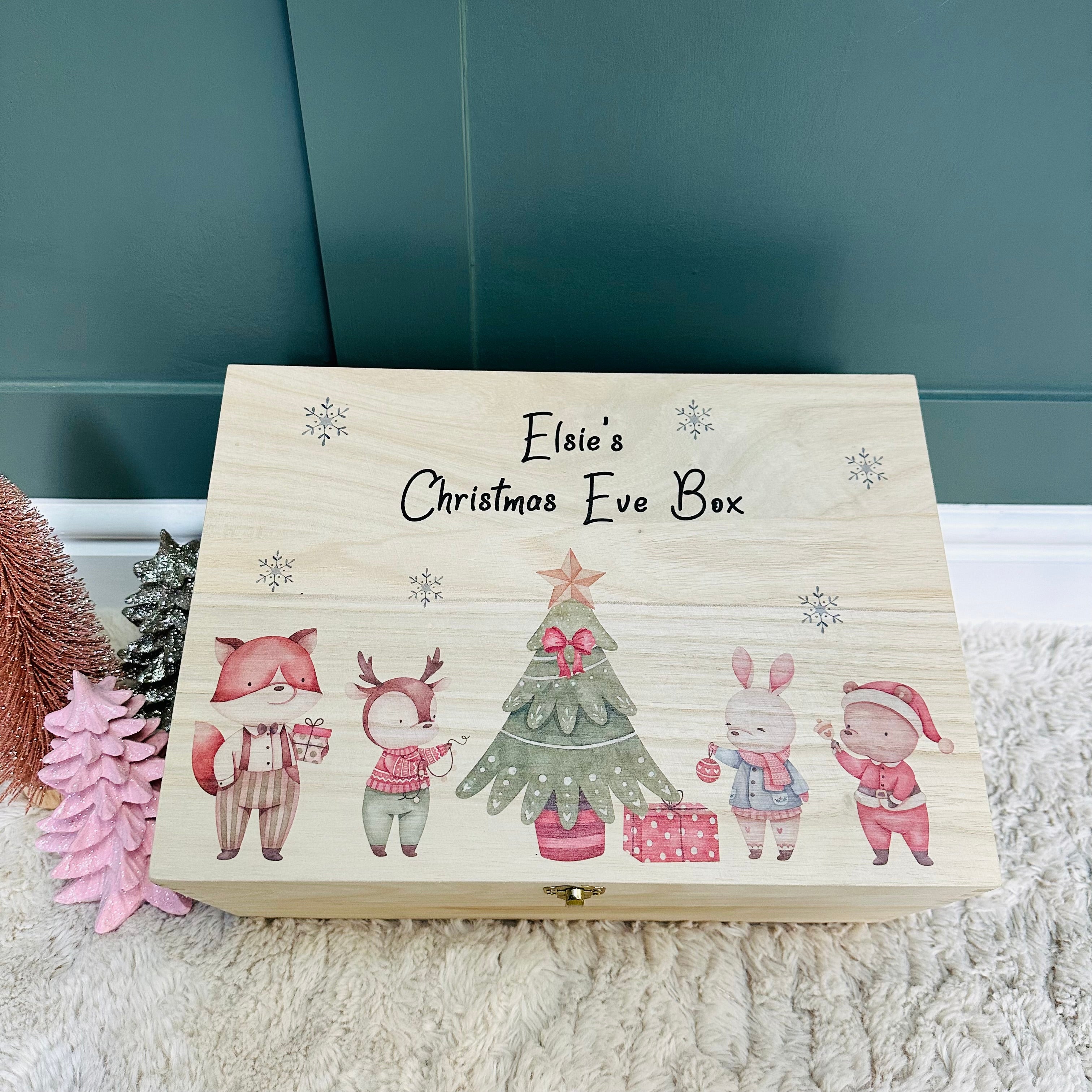 Woodland Theme Christmas Eve Box