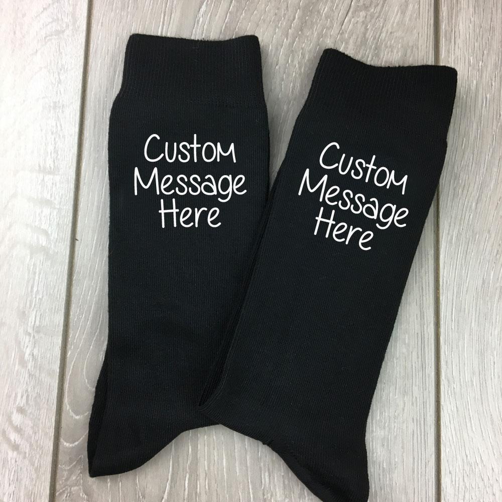 Custom Message Socks - Occasionally Cute