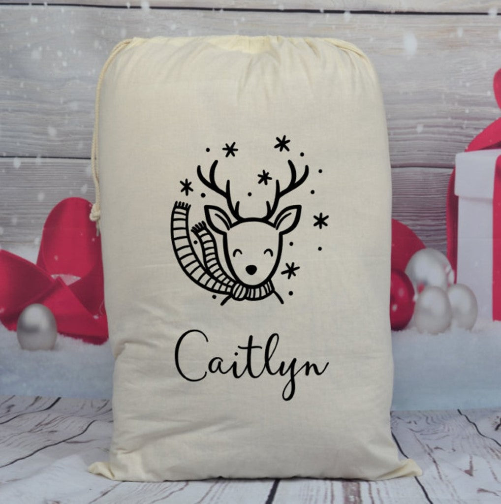 Animal Design Santa Sack