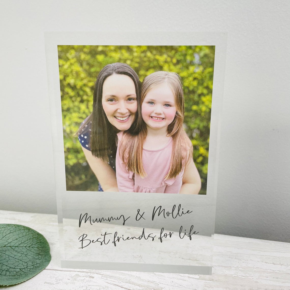 Best Friends For Life Acrylic Photo Block