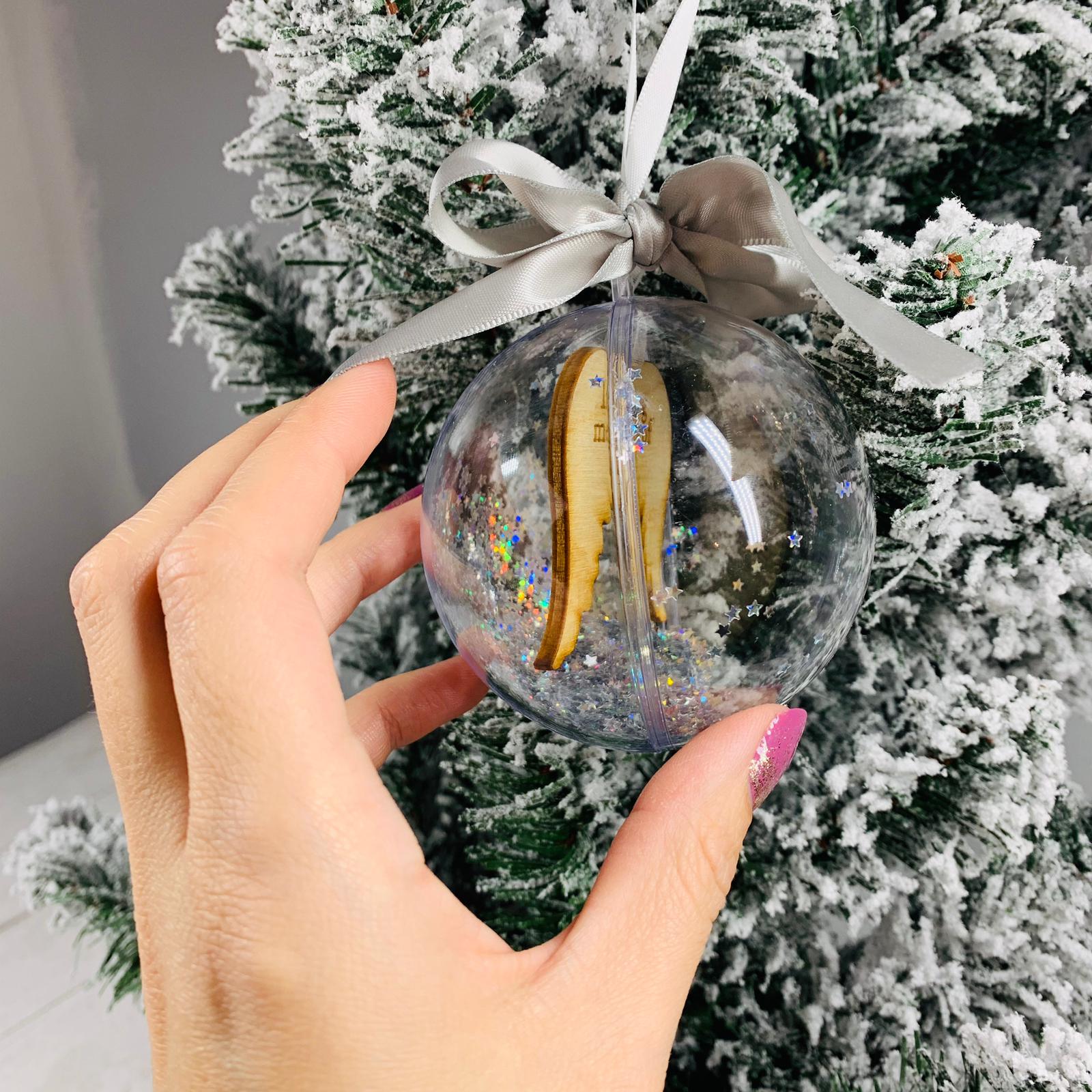 Christmas Floating Wings Bauble