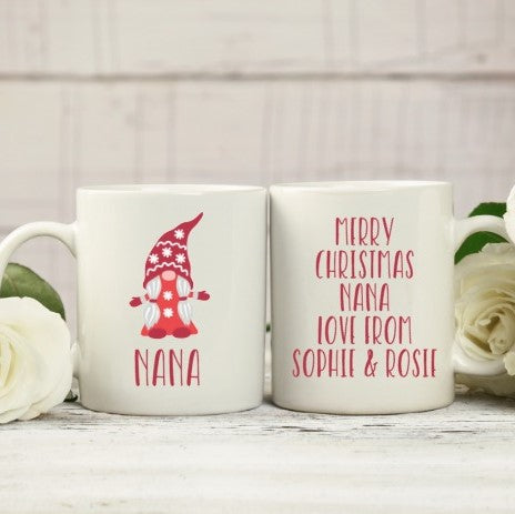 Merry Christmas Mug - Gnome Design