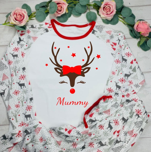 Christmas Pyjamas - Reindeer - Adults