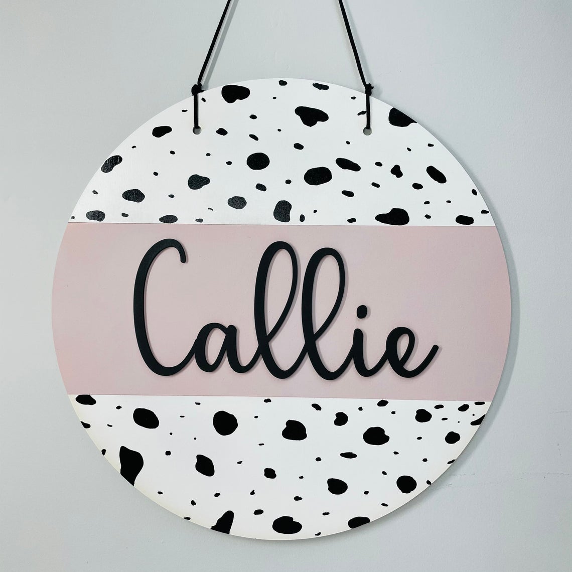 Dalmatian Name Sign