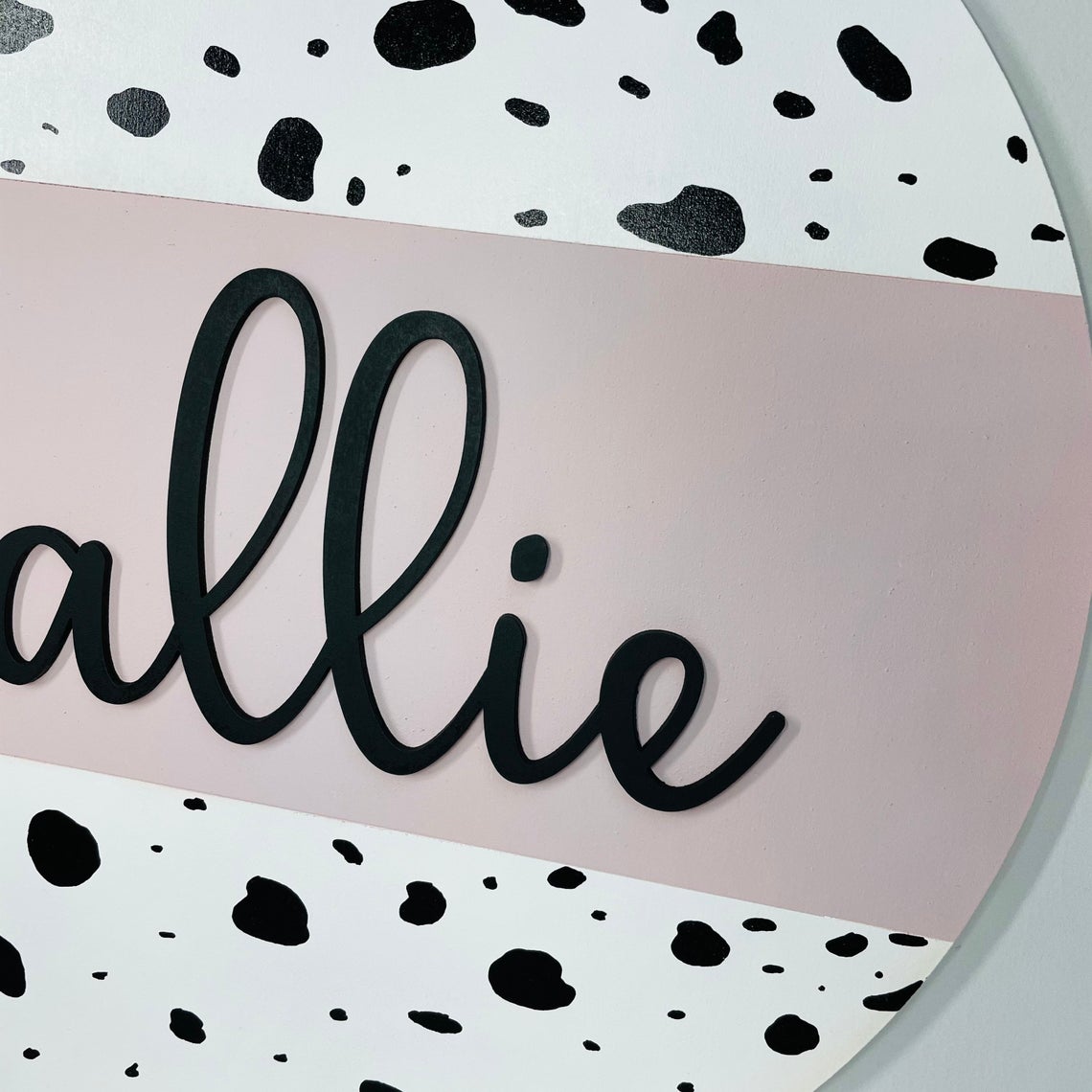 Dalmatian Name Sign